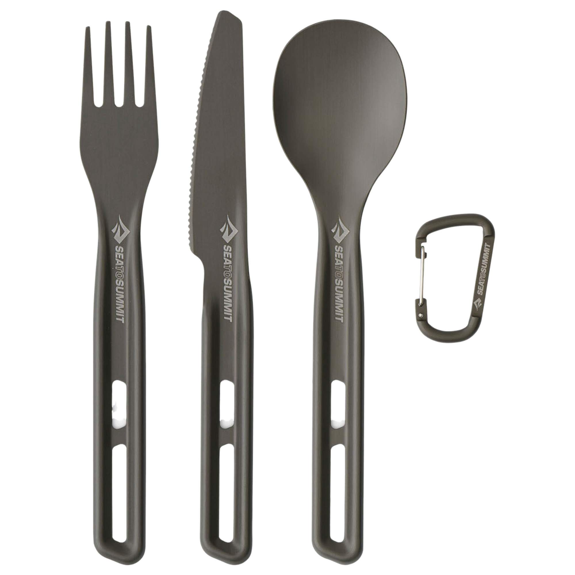 Sea to Summit FRONTIER UL CUTLERY SET - [3 PIECE] FORK, SPOON & KNIFE - Campingbesteck