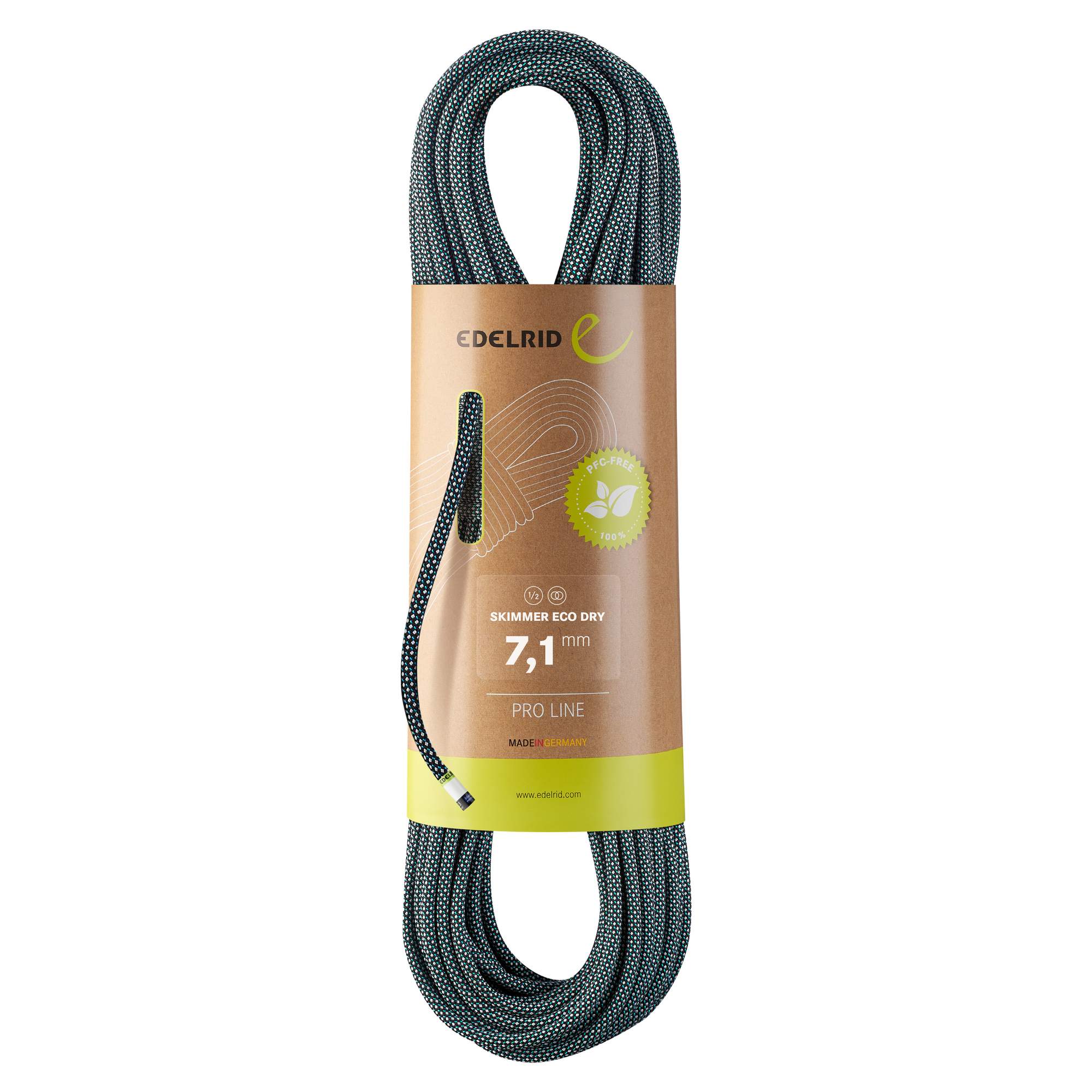 Edelrid SKIMMER ECO DRY 7,1MM - Kletterseil Edelrid SKIMMER ECO DRY 7,1MM - Kletterseil