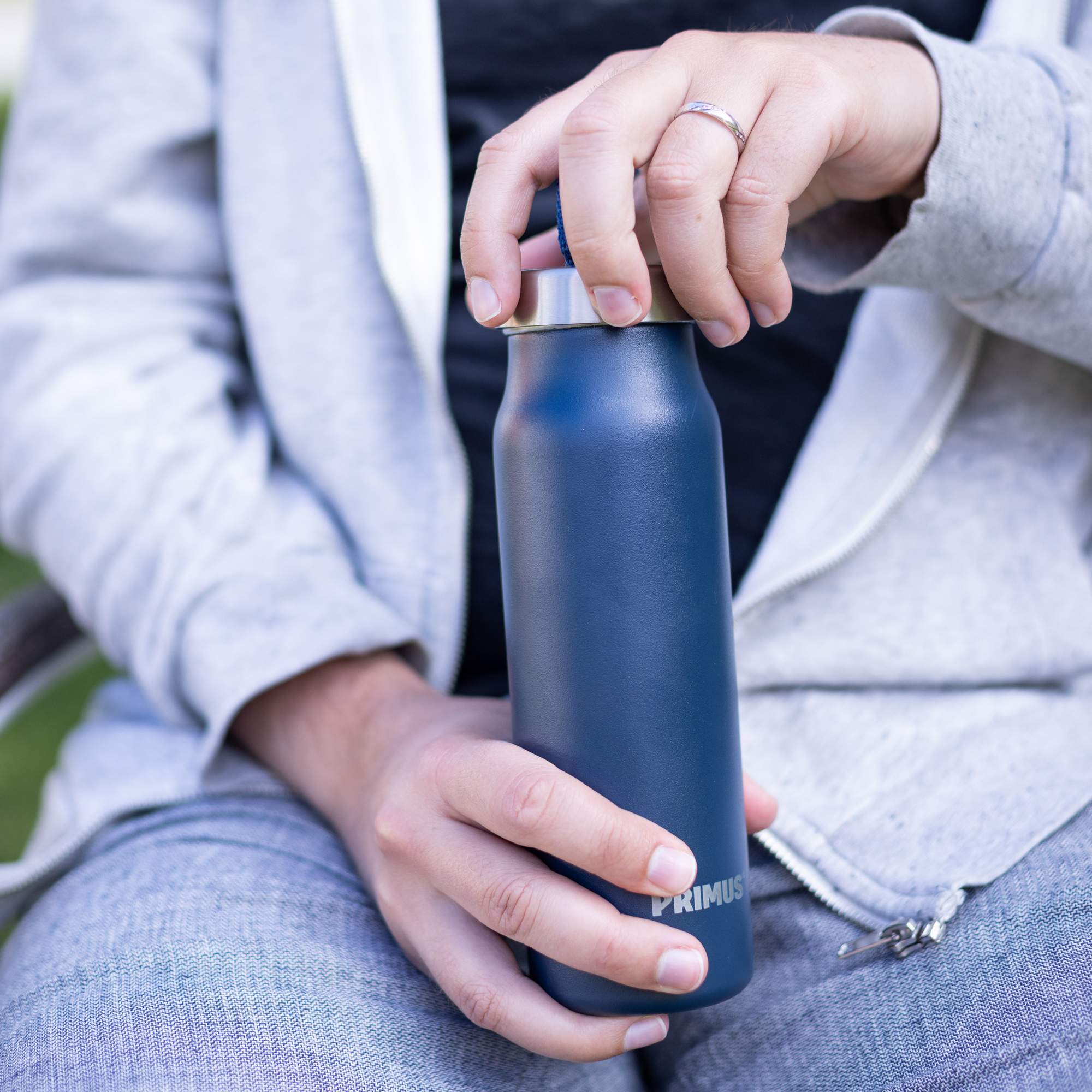 Primus KLUNKEN V. BOTTLE 0.5 L ROYAL BLUE - Trinkflasche