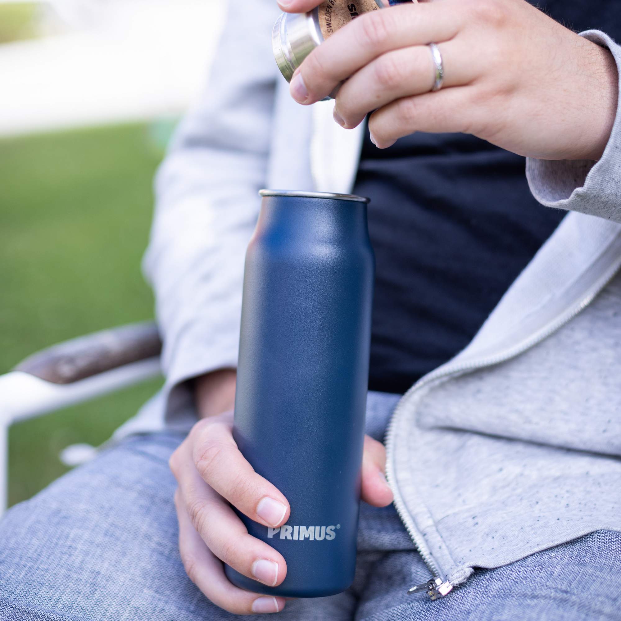 Primus KLUNKEN V. BOTTLE 0.5 L ROYAL BLUE - Trinkflasche