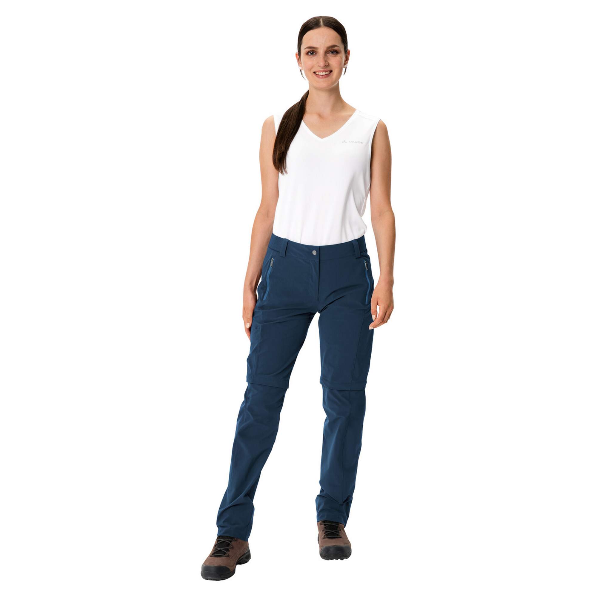 Vaude FARLEY STRETCH ZO T-ZIP PANTS II Damen - Softshellhose
