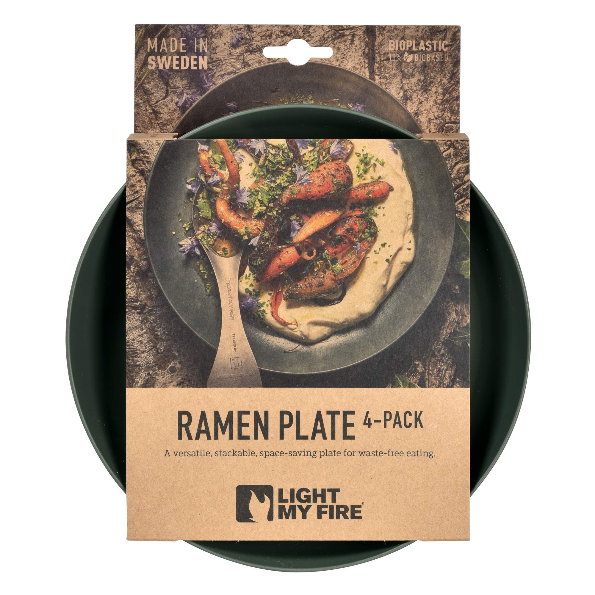 Light My Fire RAMENPLATE 4-PACK - Campinggeschirr Light My Fire RAMENPLATE 4-PACK - Campinggeschirr