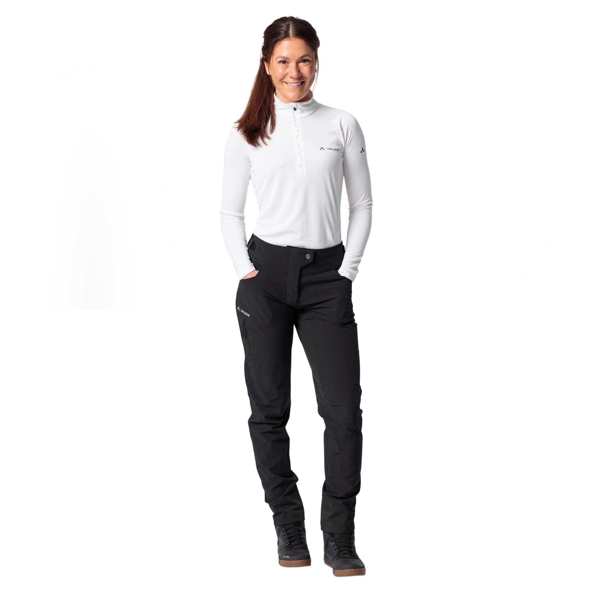 Vaude QIMSA LIGHT SOFTSHELL PANTS Damen - Fahrradhose