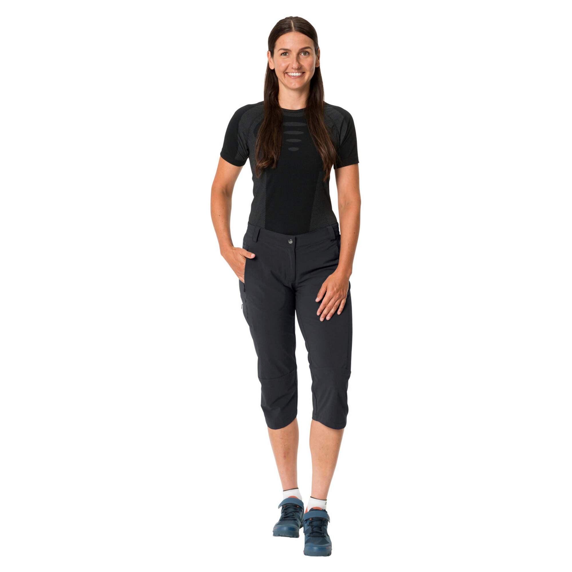 Vaude WOMEN\'S YARAS 3/4 PANTS Damen - Fahrradhose