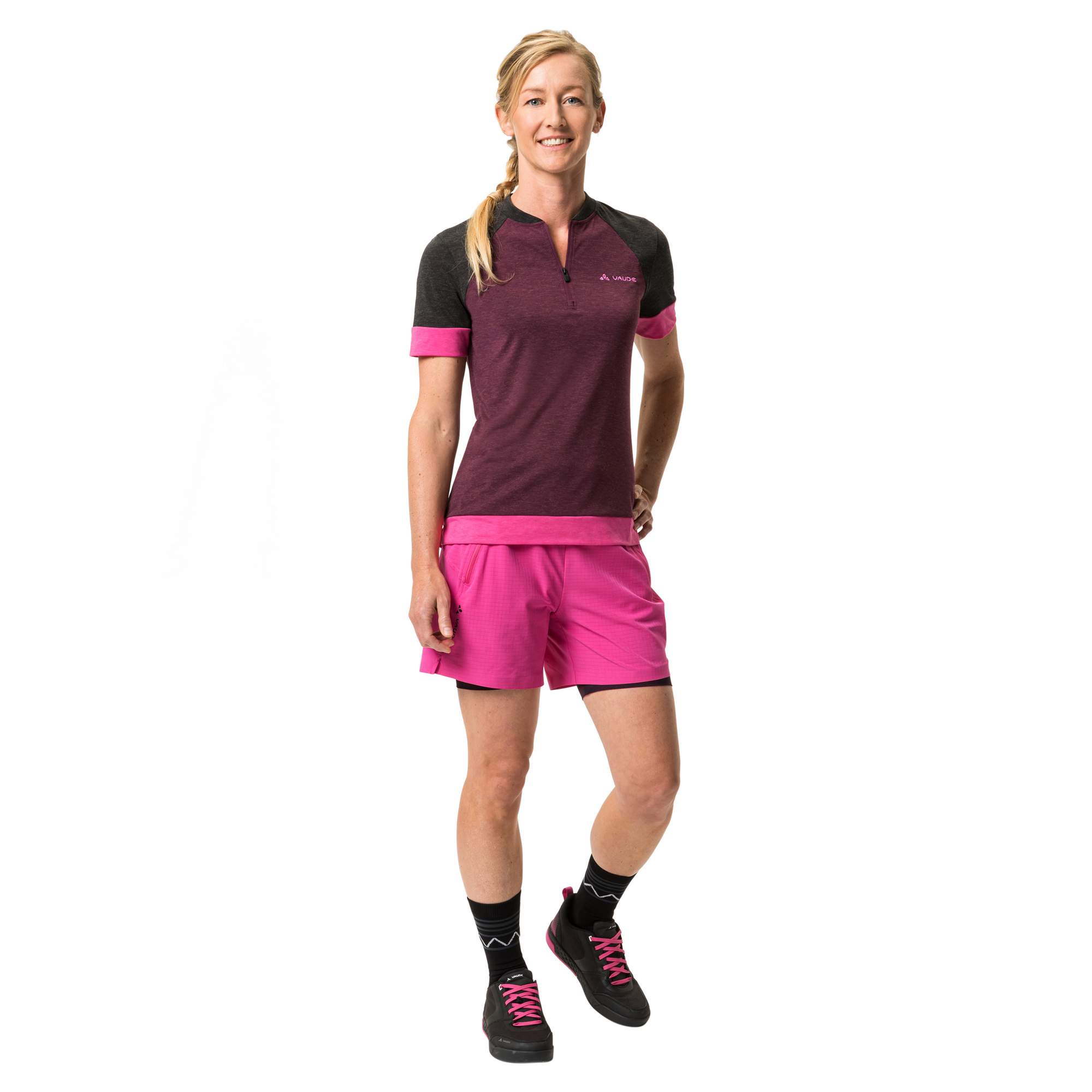 Vaude WOMEN\'S ALTISSIMO Q-ZIP SHIRT Damen - Fahrradtrikot