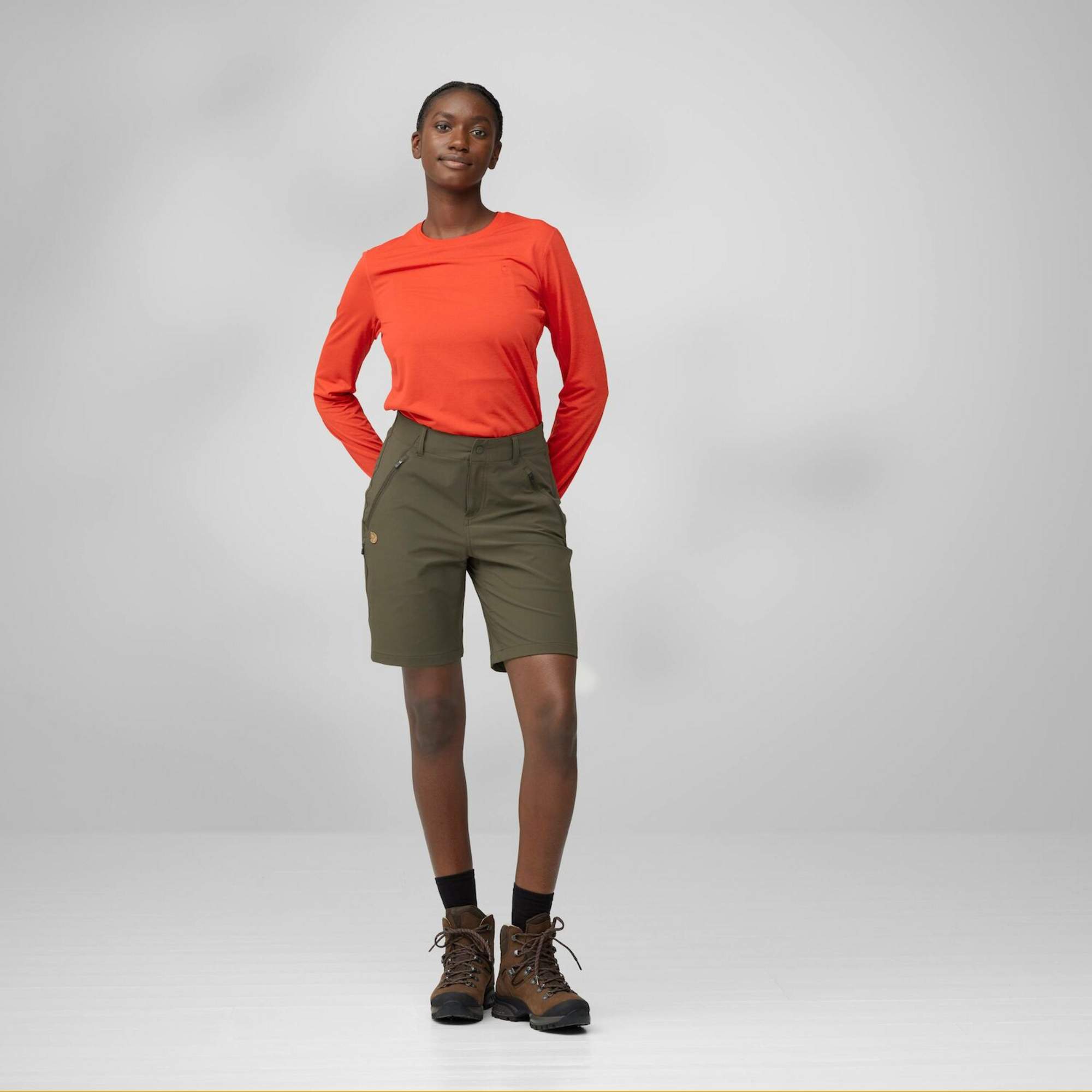 Fjällräven ABISKO TRAIL STRETCH SHORTS W Damen - Shorts Fjällräven ABISKO TRAIL STRETCH SHORTS W Damen - Shorts