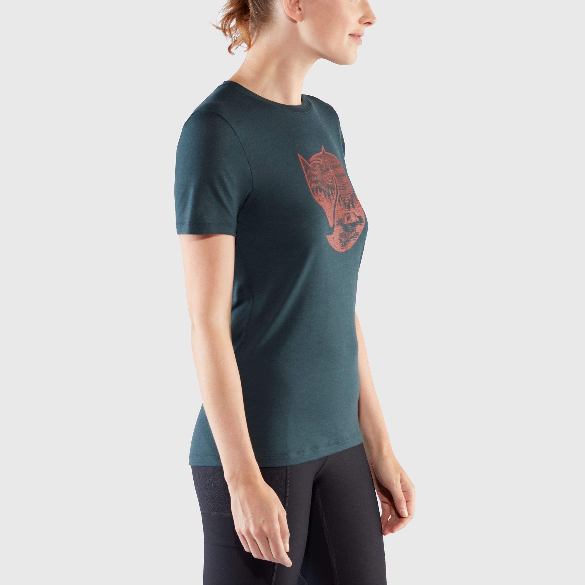Fjällräven ABISKO WOOL FOX SS W Damen - Funktionsshirt