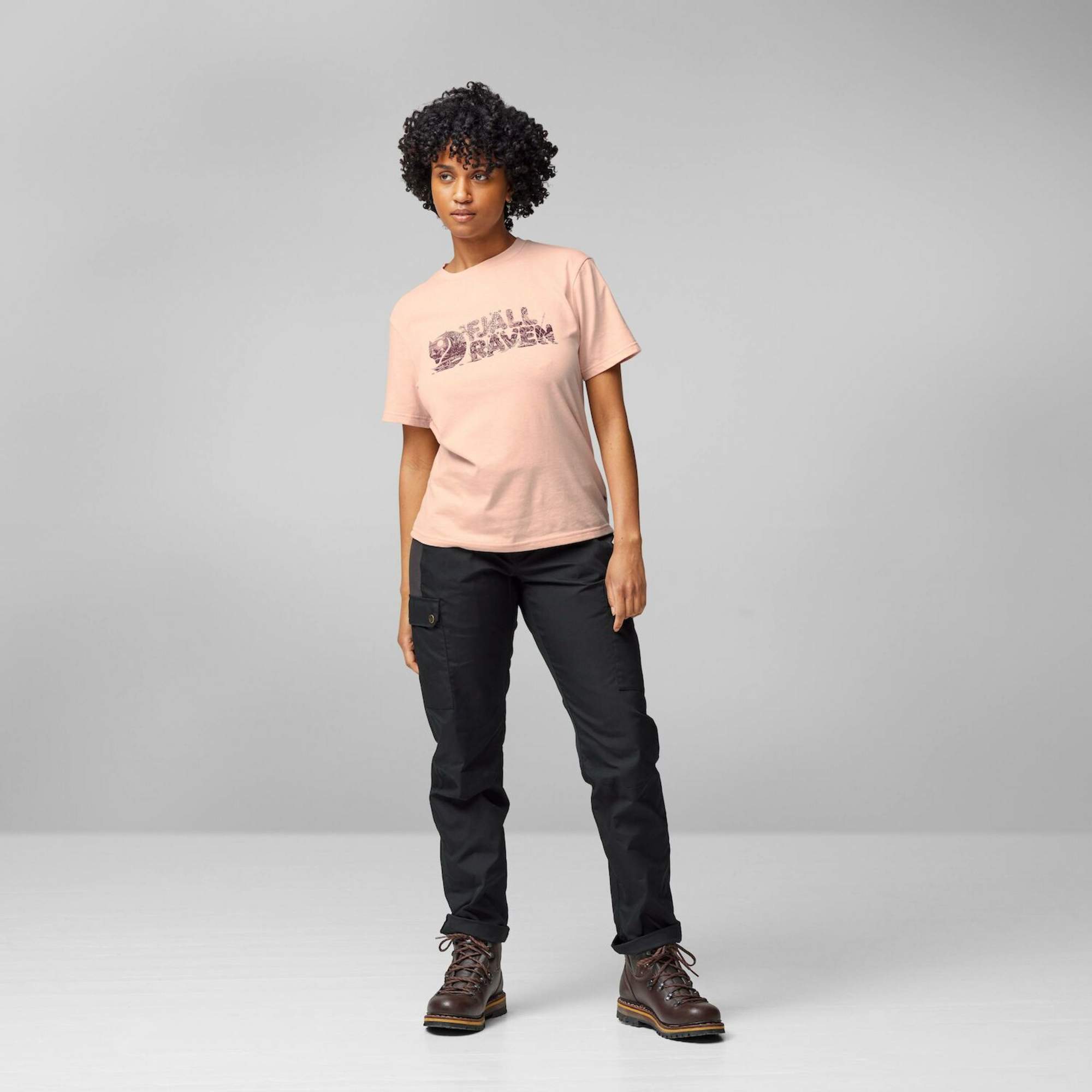 Fjällräven LUSH LOGO T-SHIRT W Damen - T-Shirt