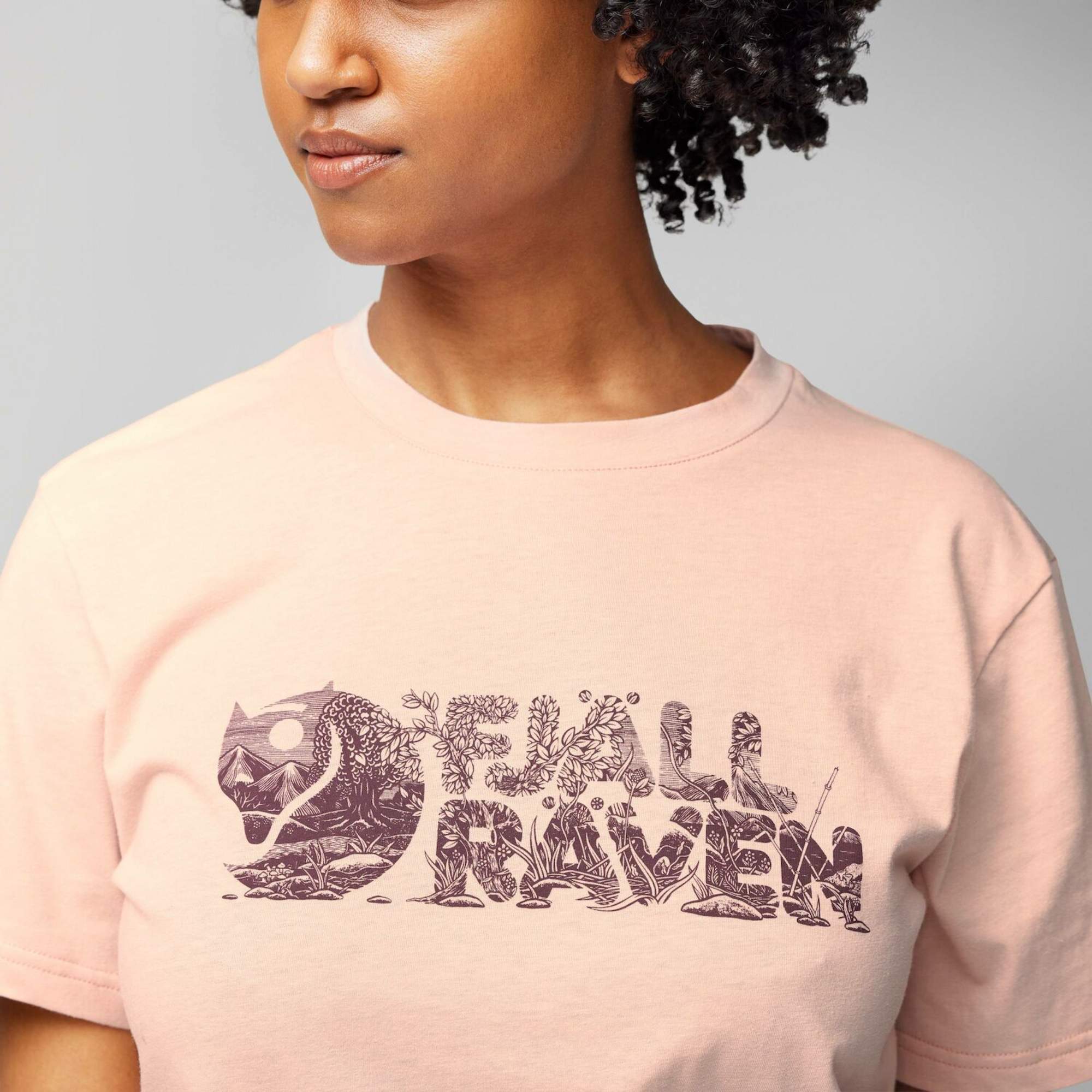 Fjällräven LUSH LOGO T-SHIRT W Damen - T-Shirt