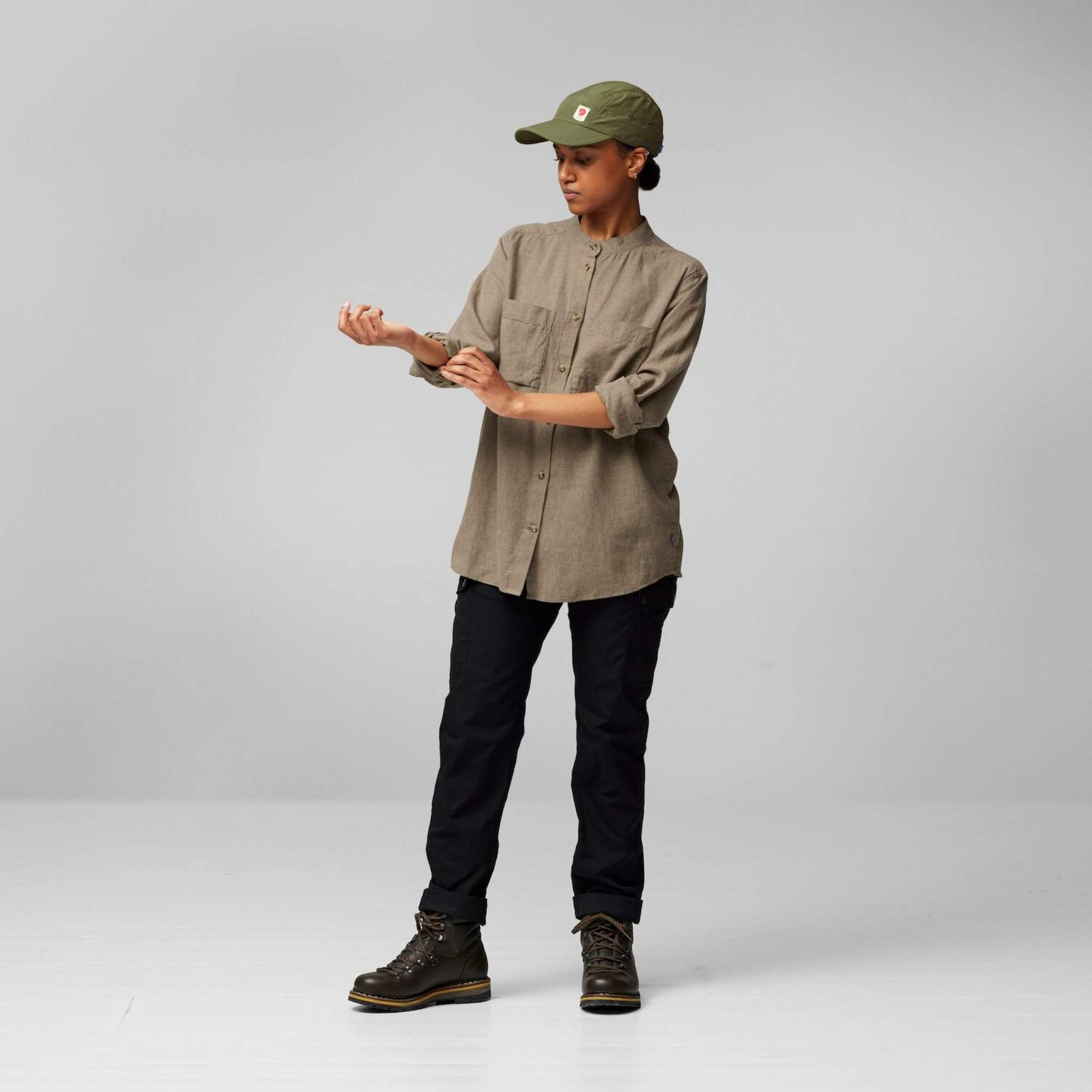 Fjällräven ÖVIK HEMP SHIRT LS W Damen - Outdoor Bluse