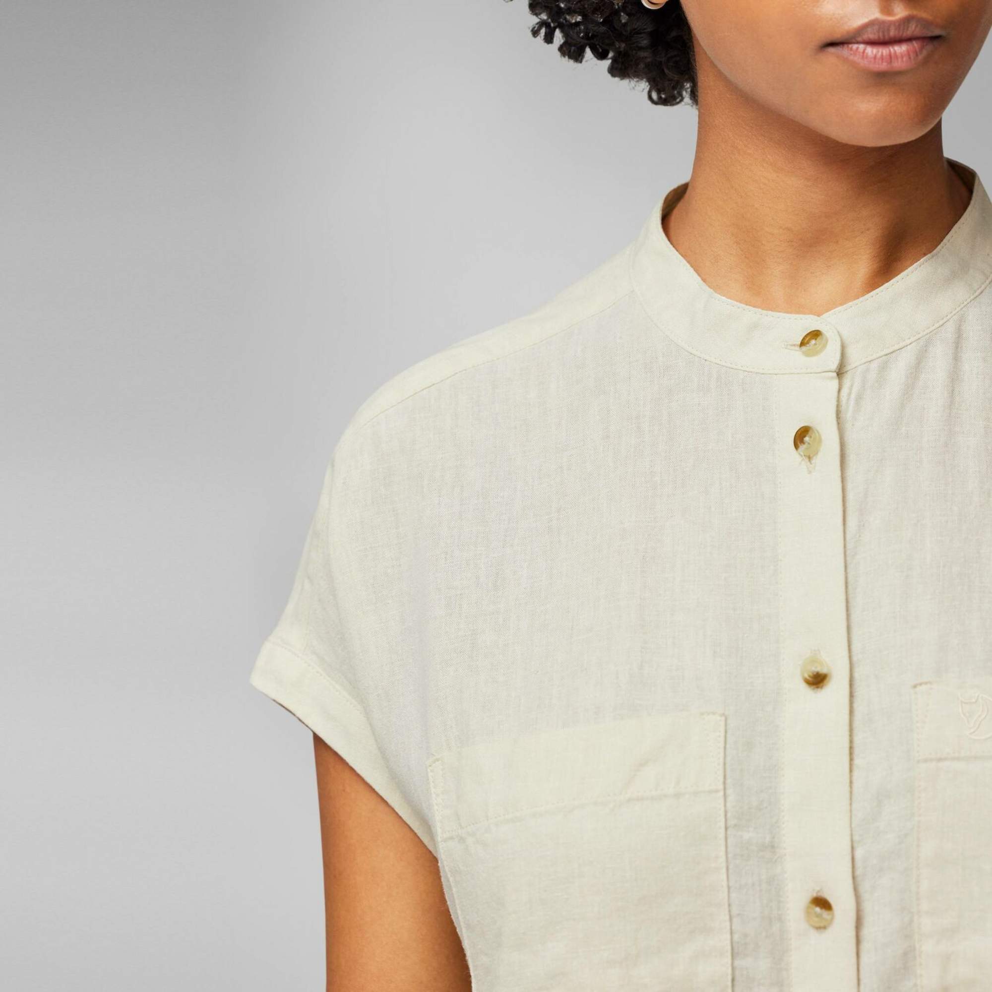 Fjällräven ÖVIK HEMP SHIRT SS W Damen - Outdoor Bluse
