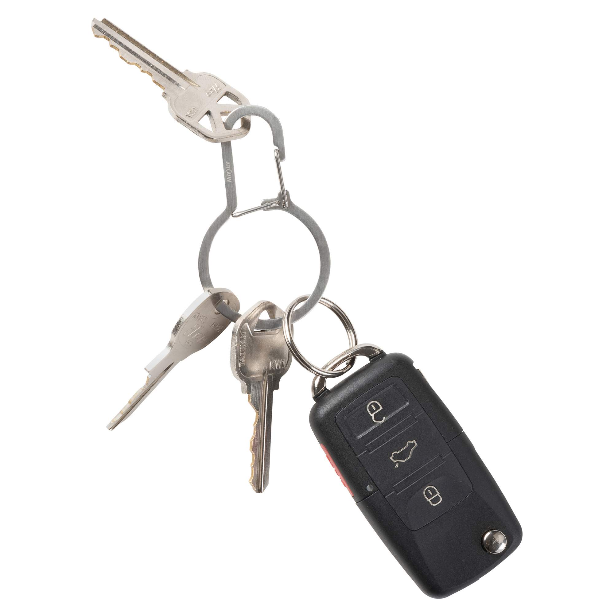 Nite Ize DUALPASS DUAL CHAMBER KEY RING - Schlüsselanhänger
