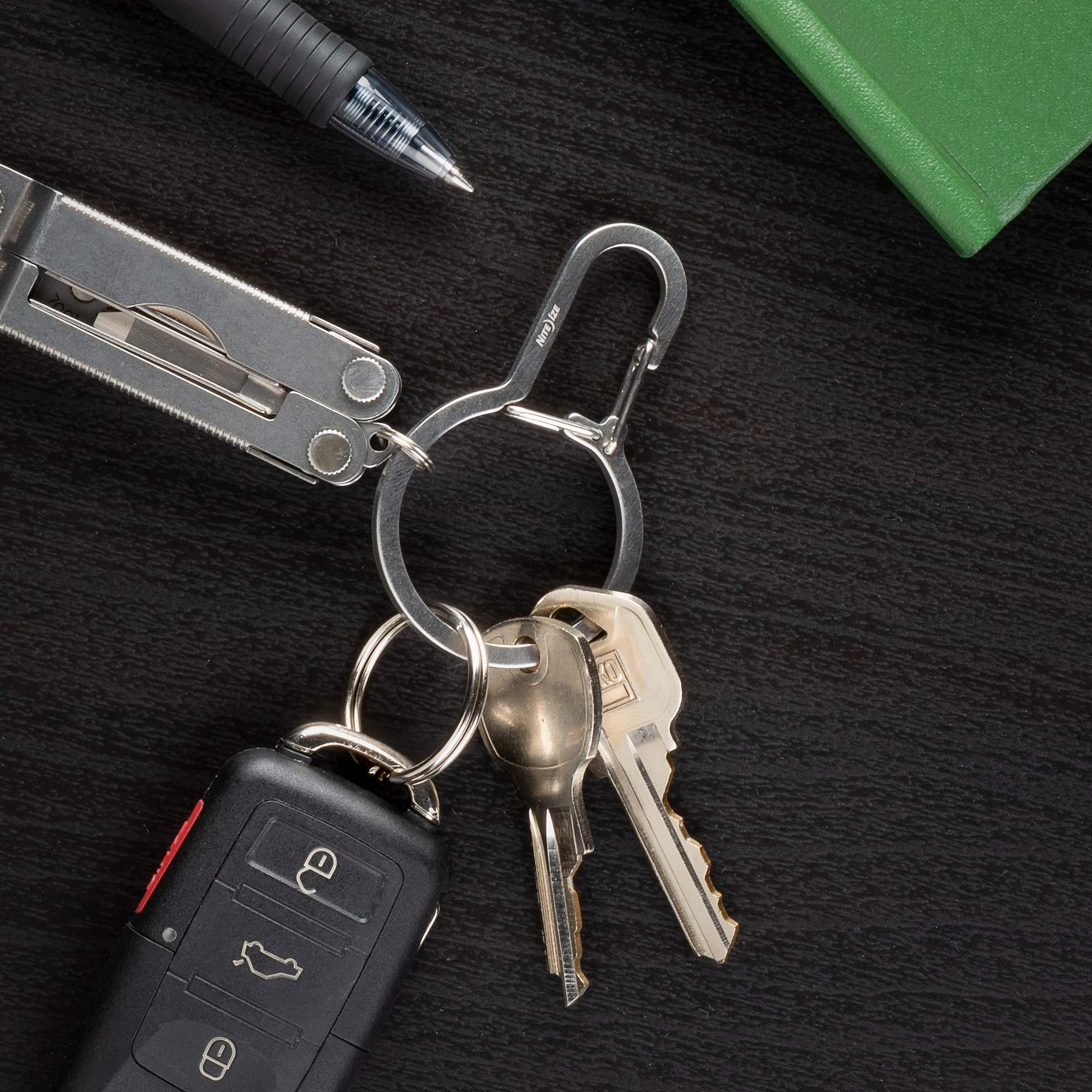 Nite Ize DUALPASS DUAL CHAMBER KEY RING - Schlüsselanhänger