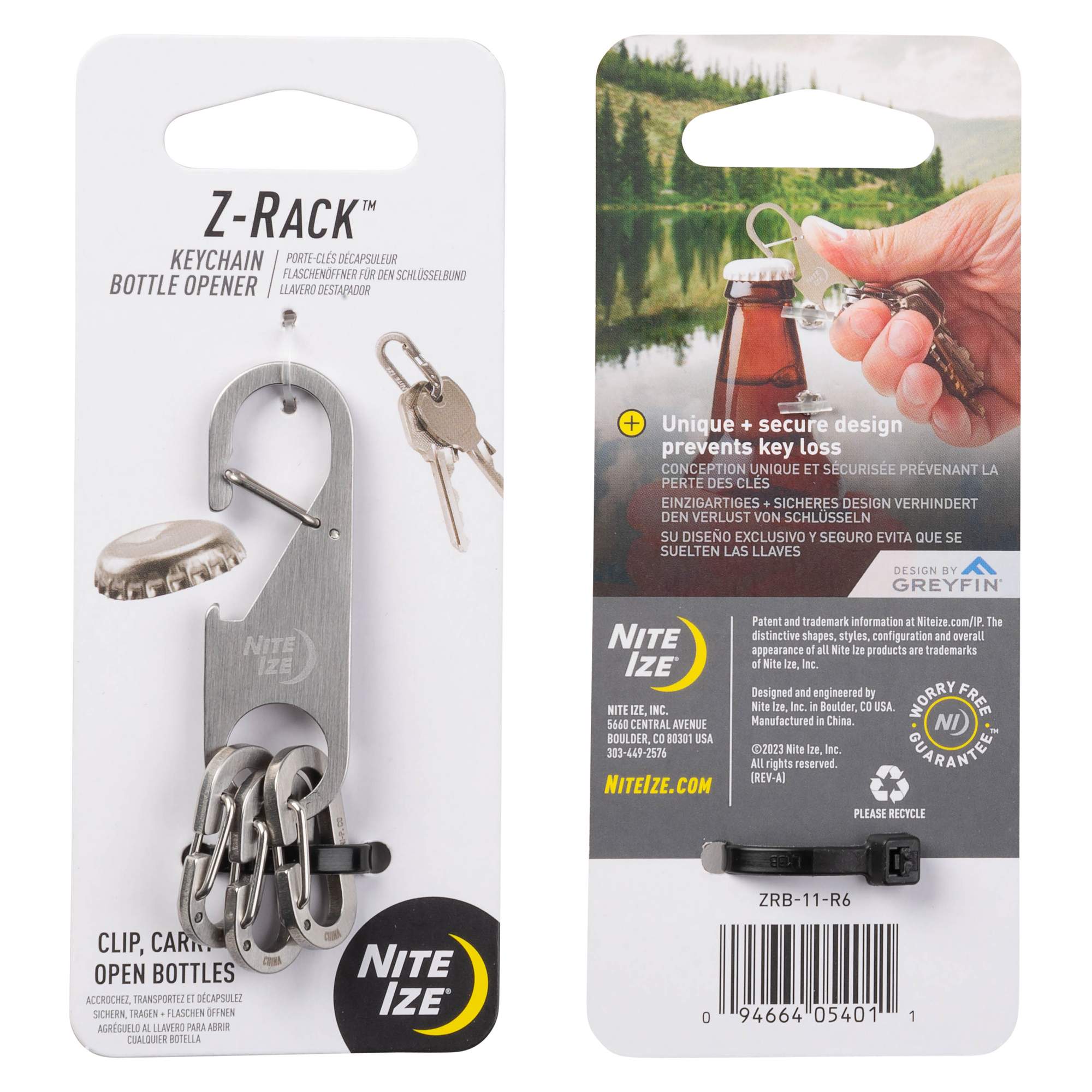 Nite Ize Z-RACK KEYCHAIN BOTTLE OPENER - Schlüsselanhänger