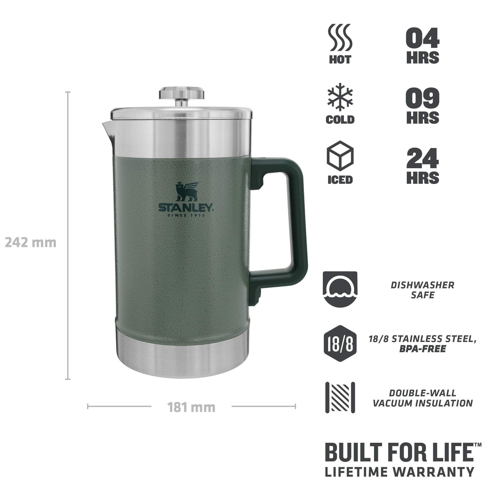 Stanley THE STAY-HOT FRENCH PRESS Unisex - Kaffeepresse