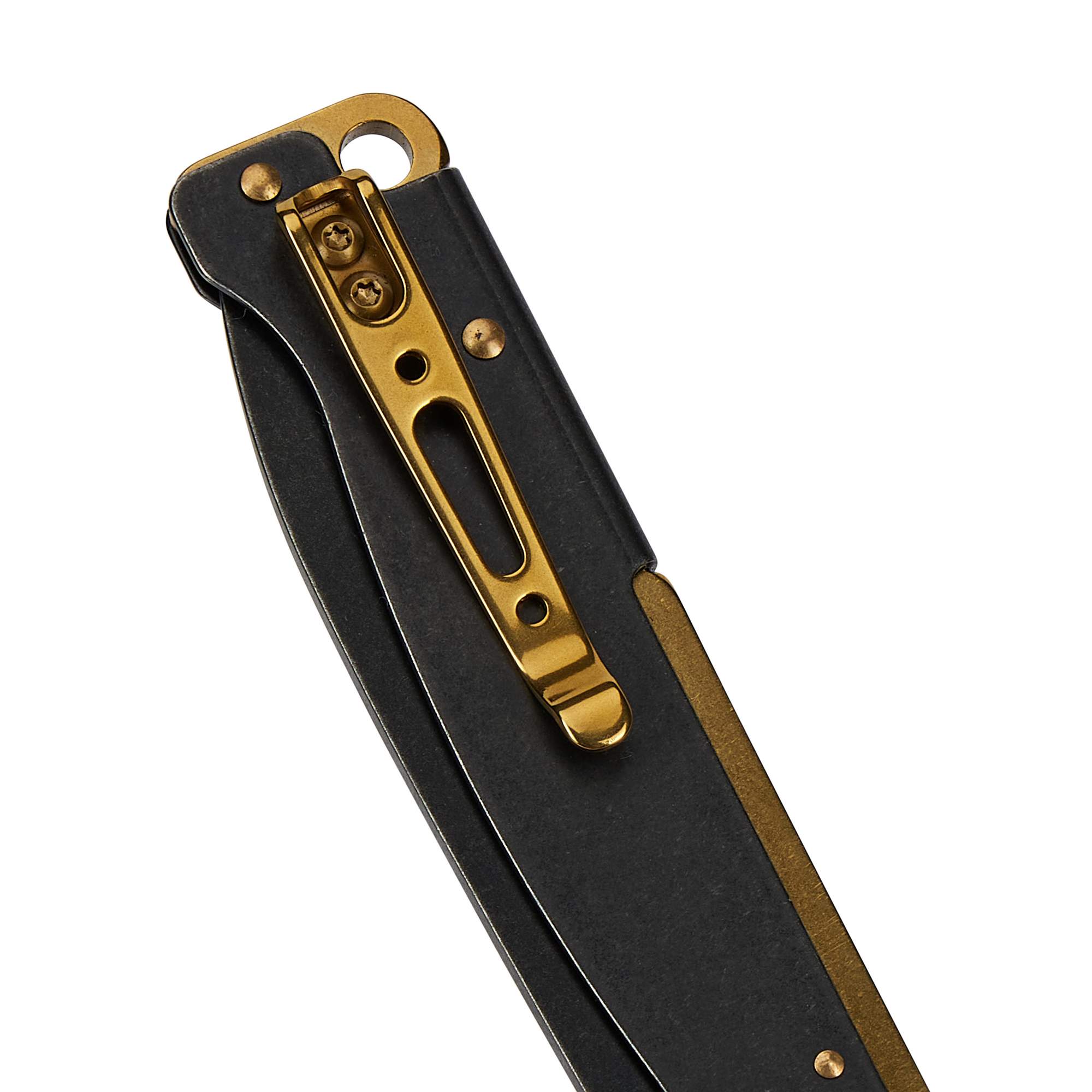 Böker Plus ATLAS STONEWASH BRASS - Klappmesser