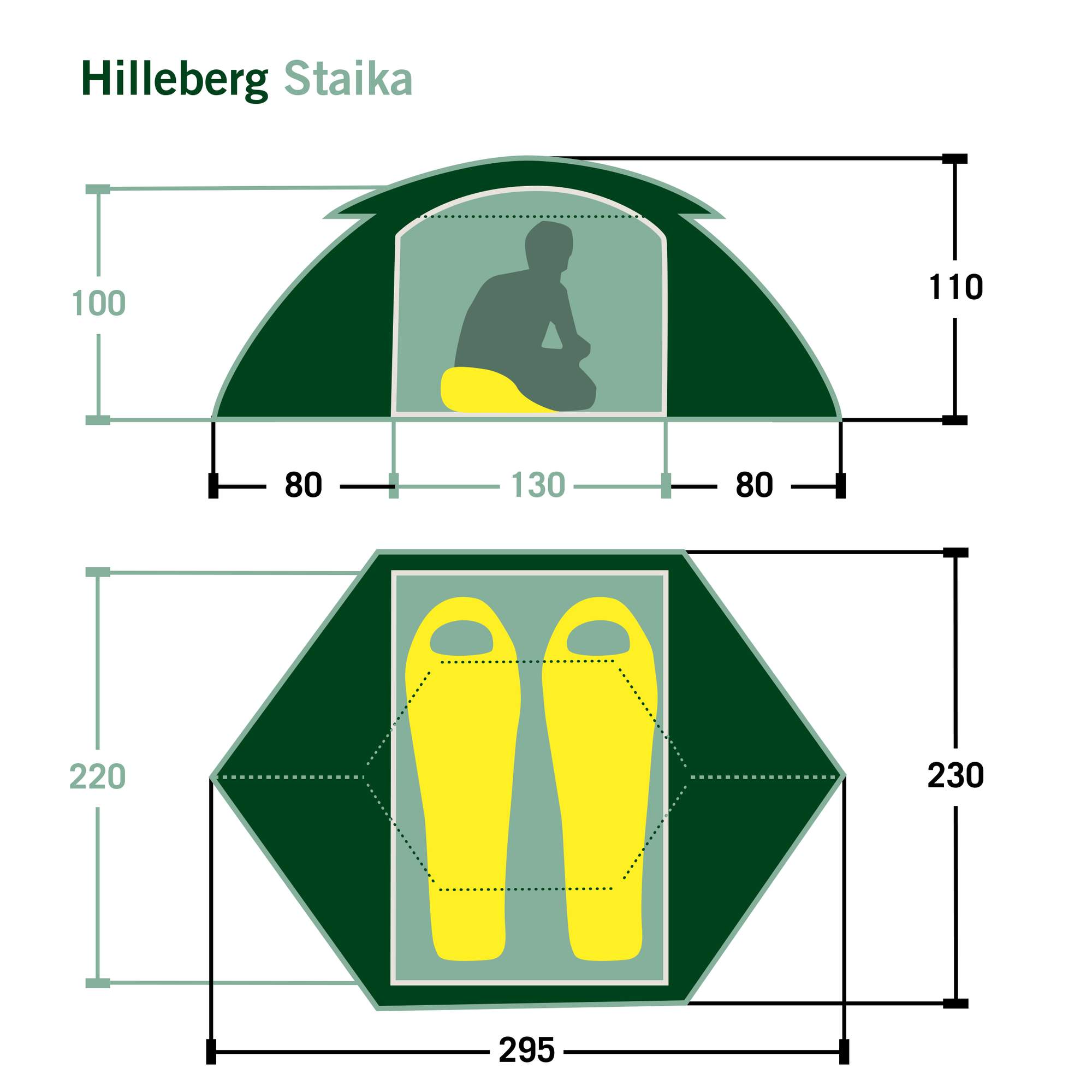 Hilleberg STAIKA - Kuppelzelt