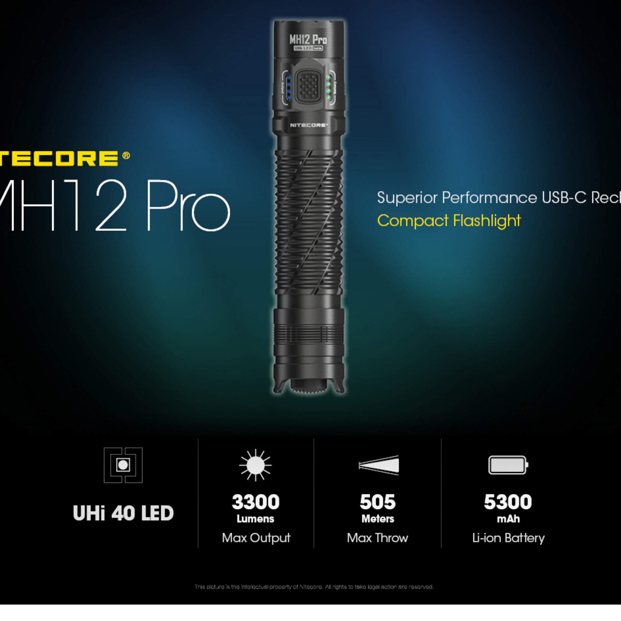 Nitecore MH12 PRO - Taschenlampe Nitecore MH12 PRO - Taschenlampe