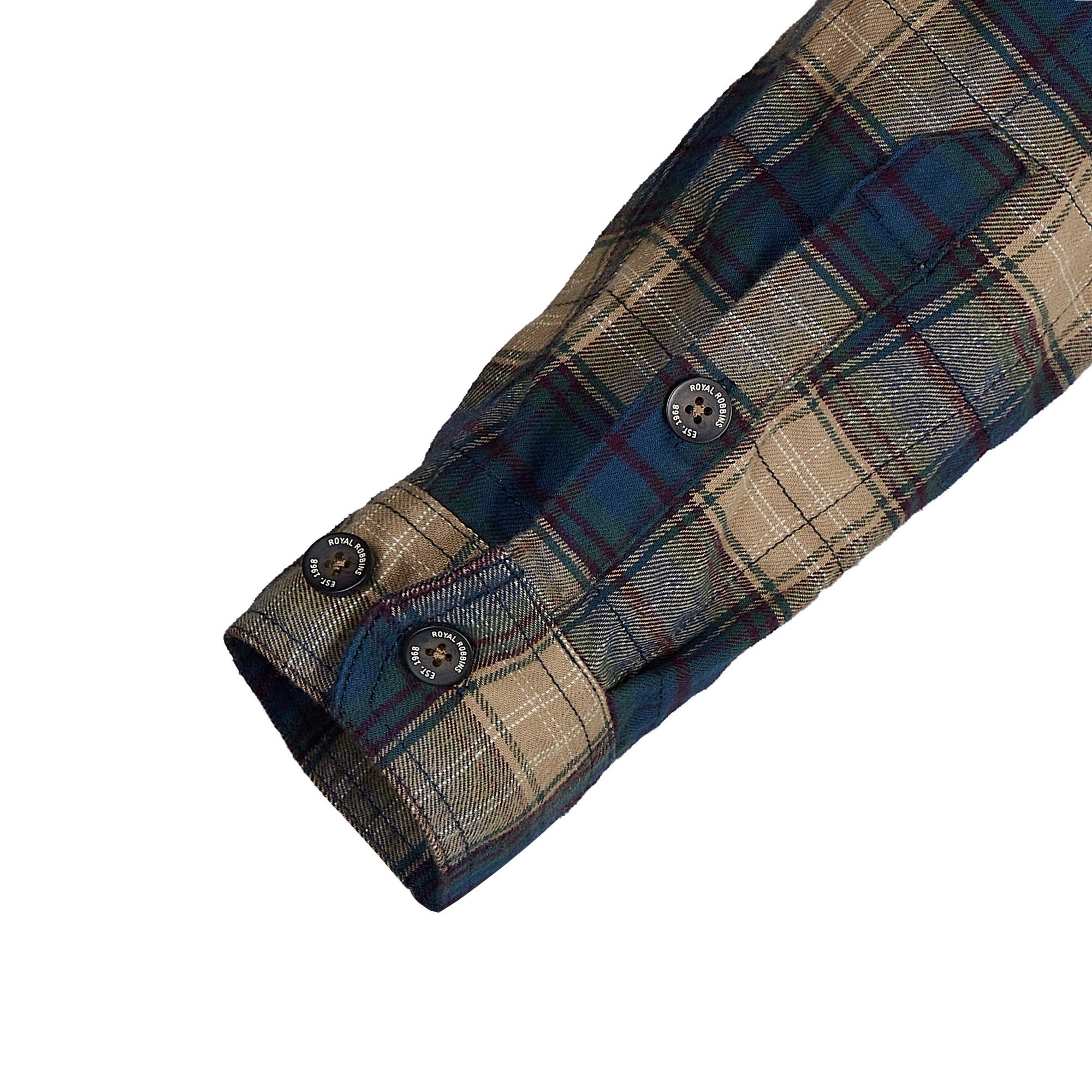 Royal Robbins SNOWCAP LINED FLANNEL L/S Herren - Flanellhemd
