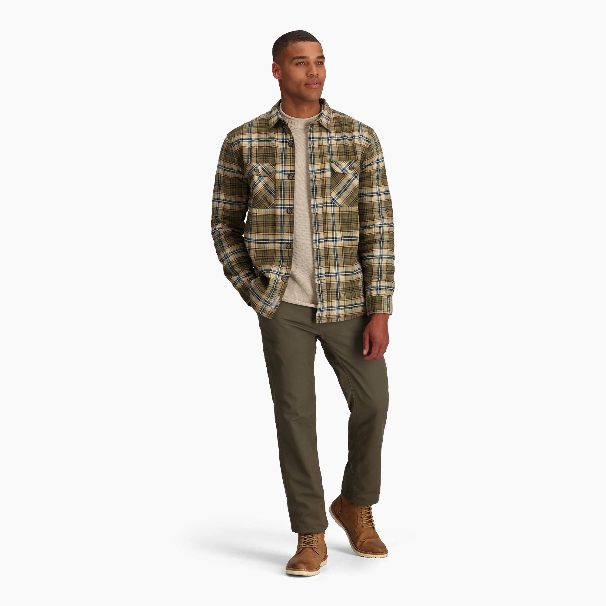 Royal Robbins SNOWCAP LINED FLANNEL L/S Herren - Flanellhemd