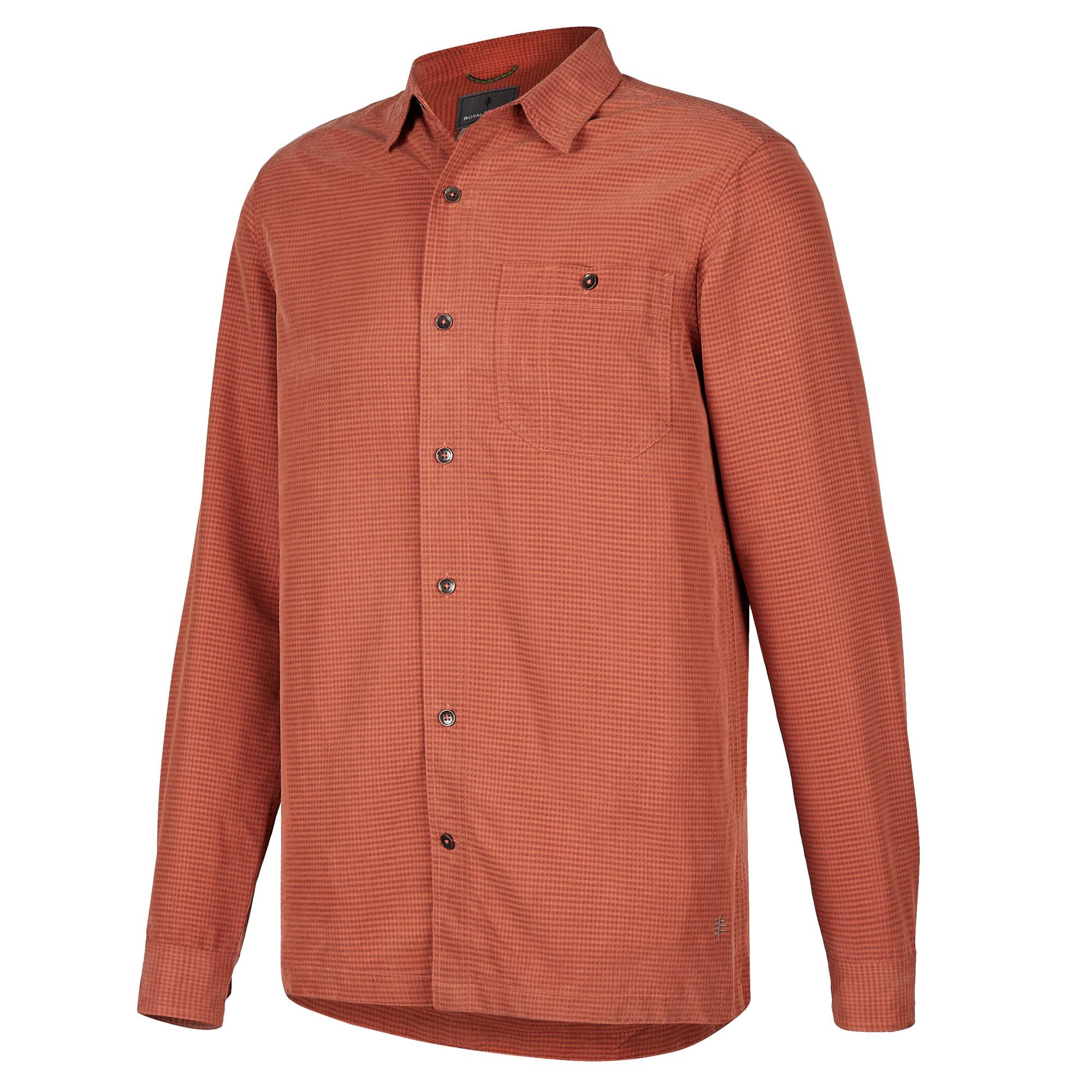Royal Robbins MOJAVE PUCKER L/S Herren - Outdoor Hemd