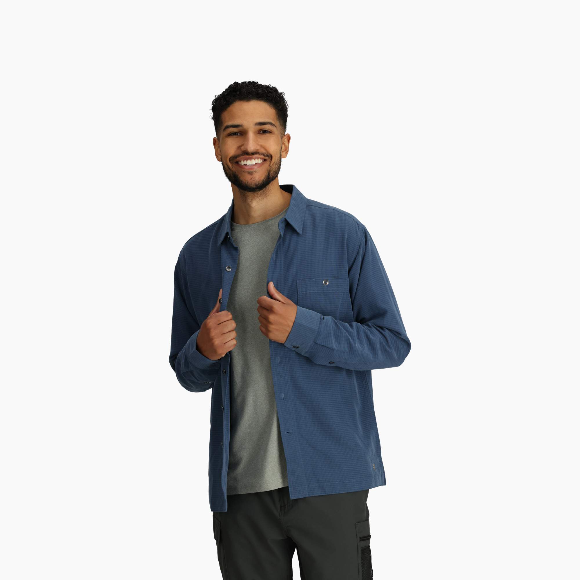 Royal Robbins MOJAVE PUCKER L/S Herren - Outdoor Hemd