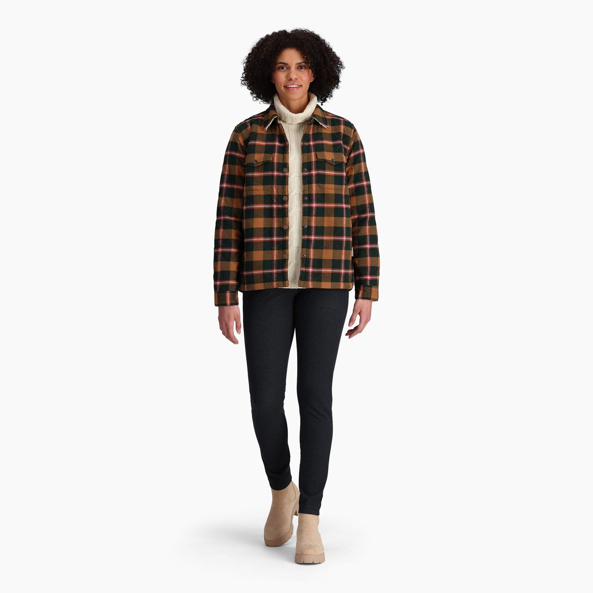 Royal Robbins SNOWCAP LINED FLANNEL L/S Damen - Flanellhemd