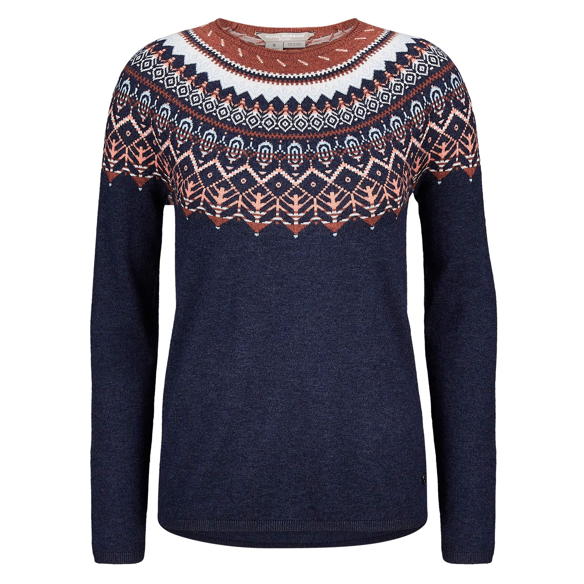 Royal Robbins WESTLANDS FAIRISLE CREW Damen - Strickpullover