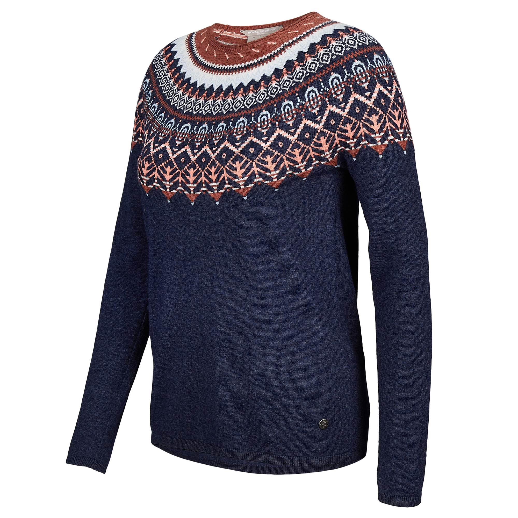 Royal Robbins WESTLANDS FAIRISLE CREW Damen - Strickpullover