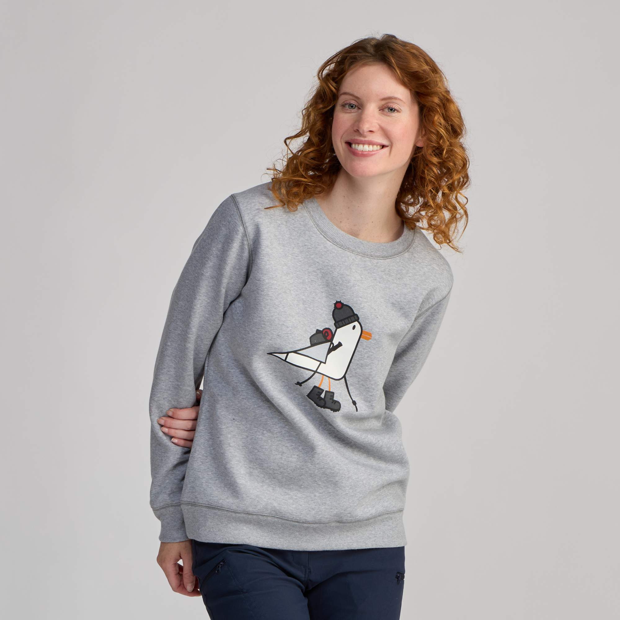 FRILUFTS OMAUI PRINTED SWEATER Damen - Sweatshirt