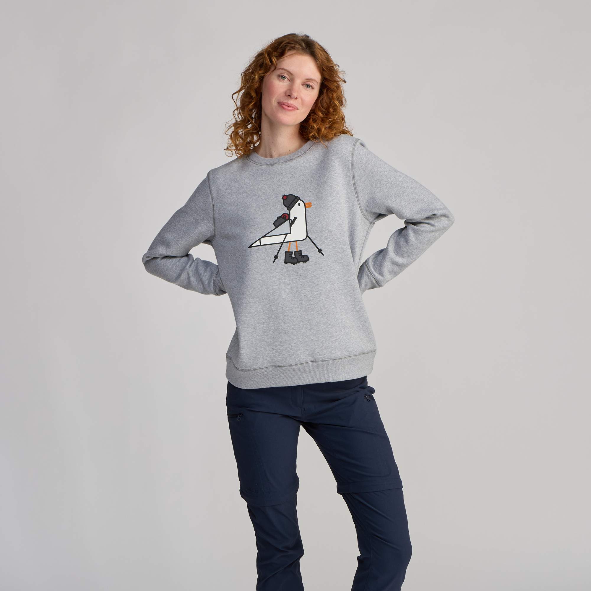 FRILUFTS OMAUI PRINTED SWEATER Damen - Sweatshirt