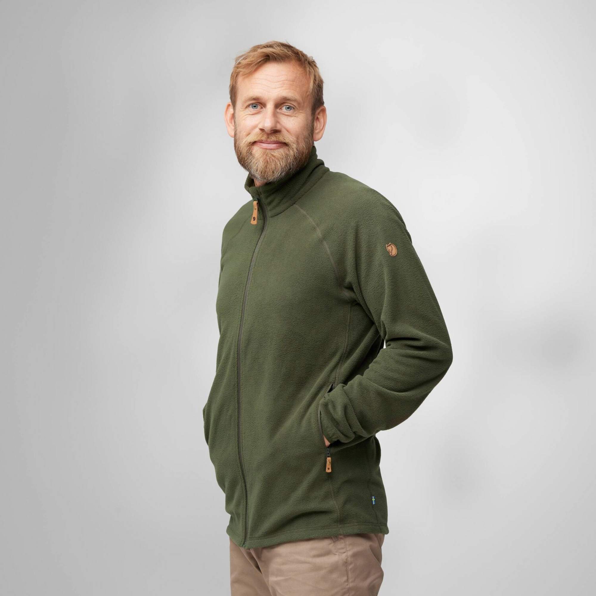 Fjällräven ÖVIK LITE FLEECE JACKET M Herren - Fleecejacke