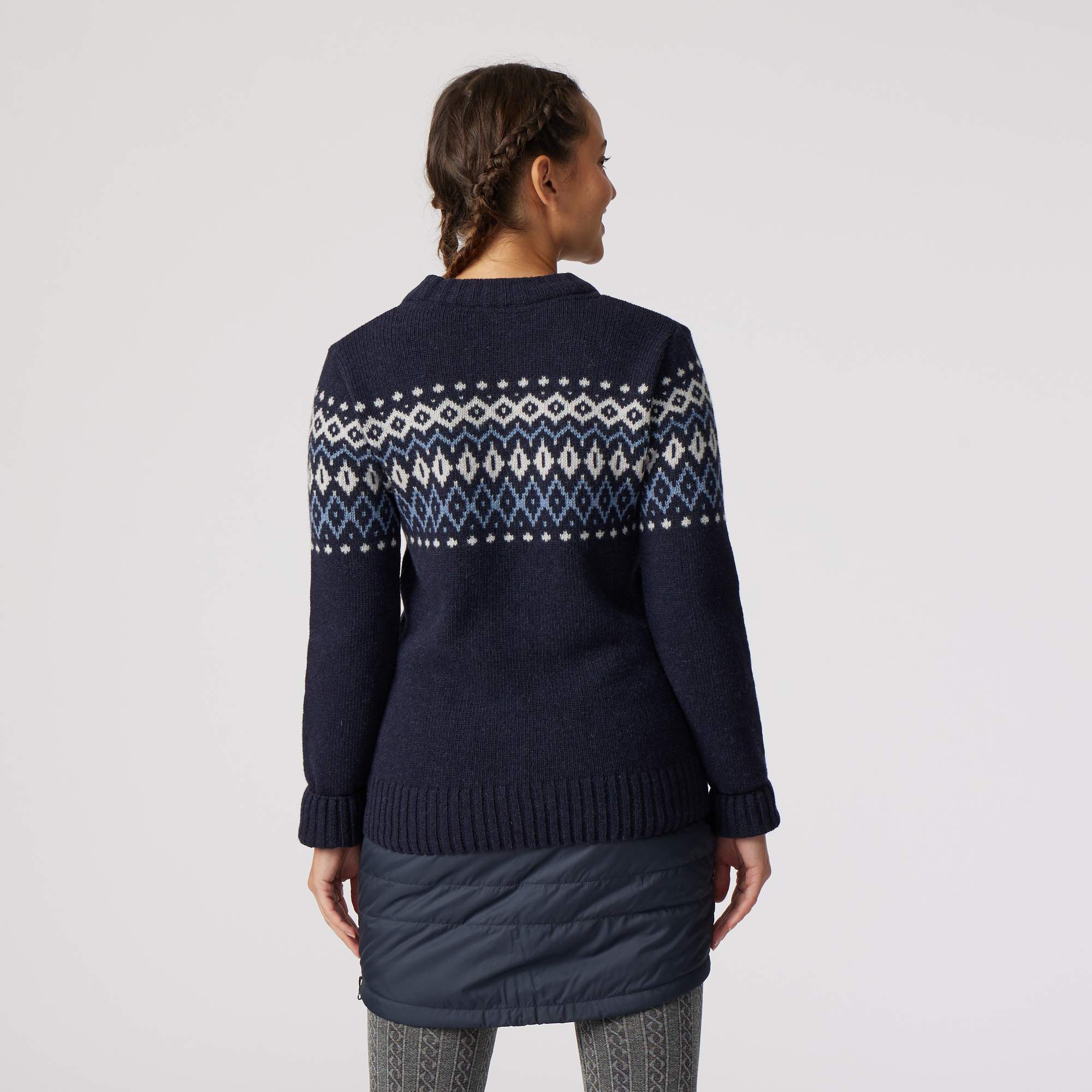 FRILUFTS LASBY KNITTED SWEATER Damen - Wollpullover
