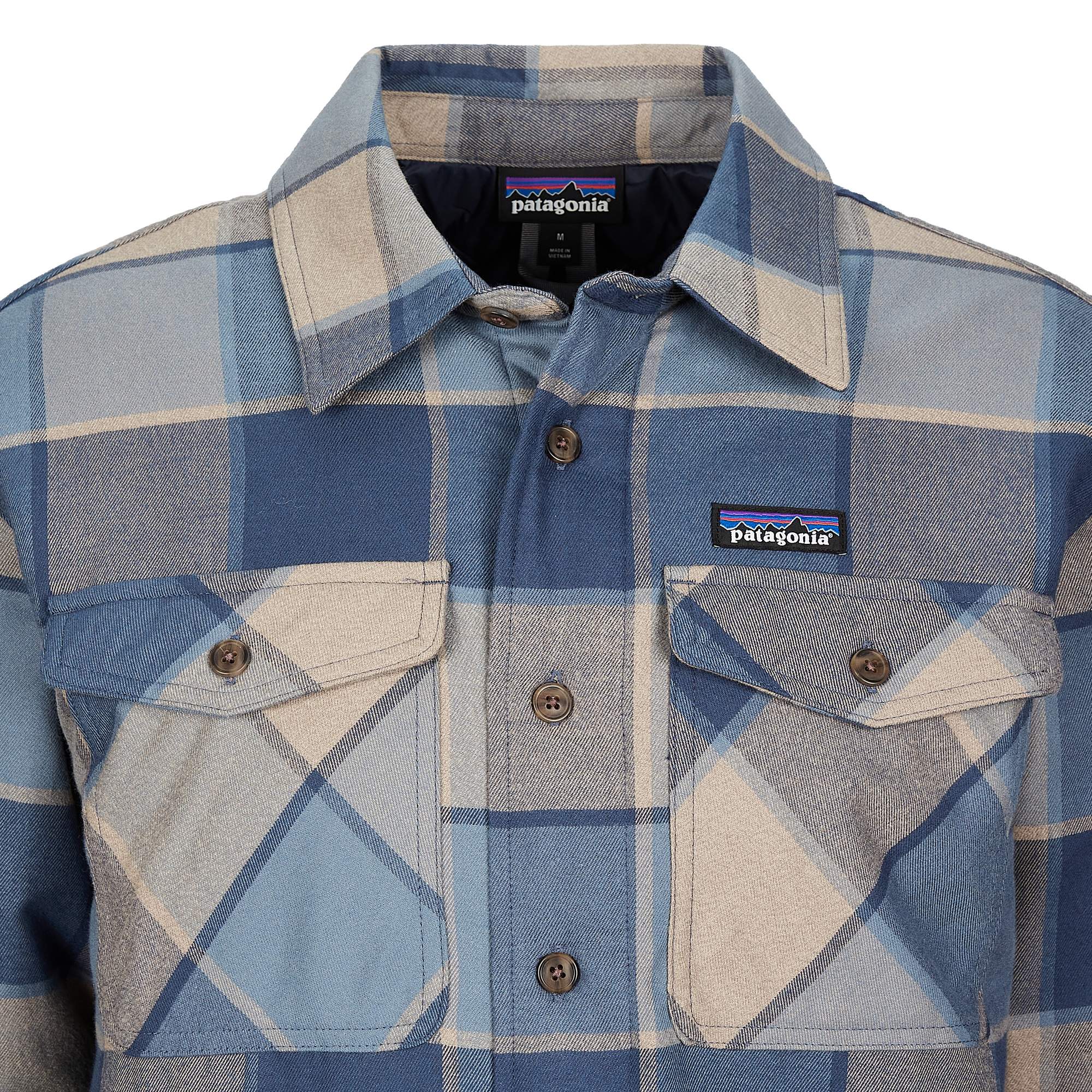 Patagonia M\'S LW INSULATED FJORD FLANNEL SHIRT Herren - Flanellhemd