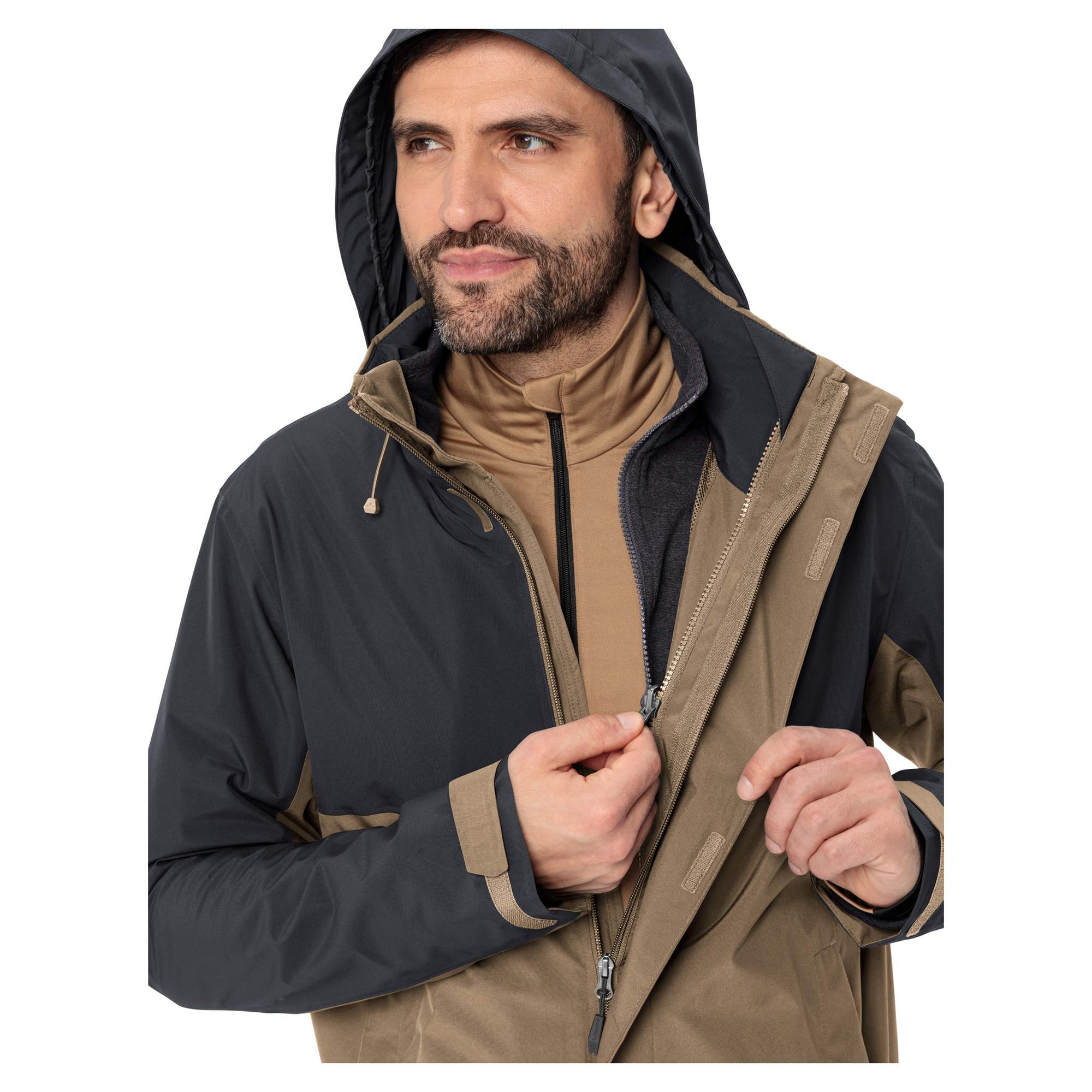 Vaude ROSEMOOR 3IN1 JACKET Herren - Doppeljacke