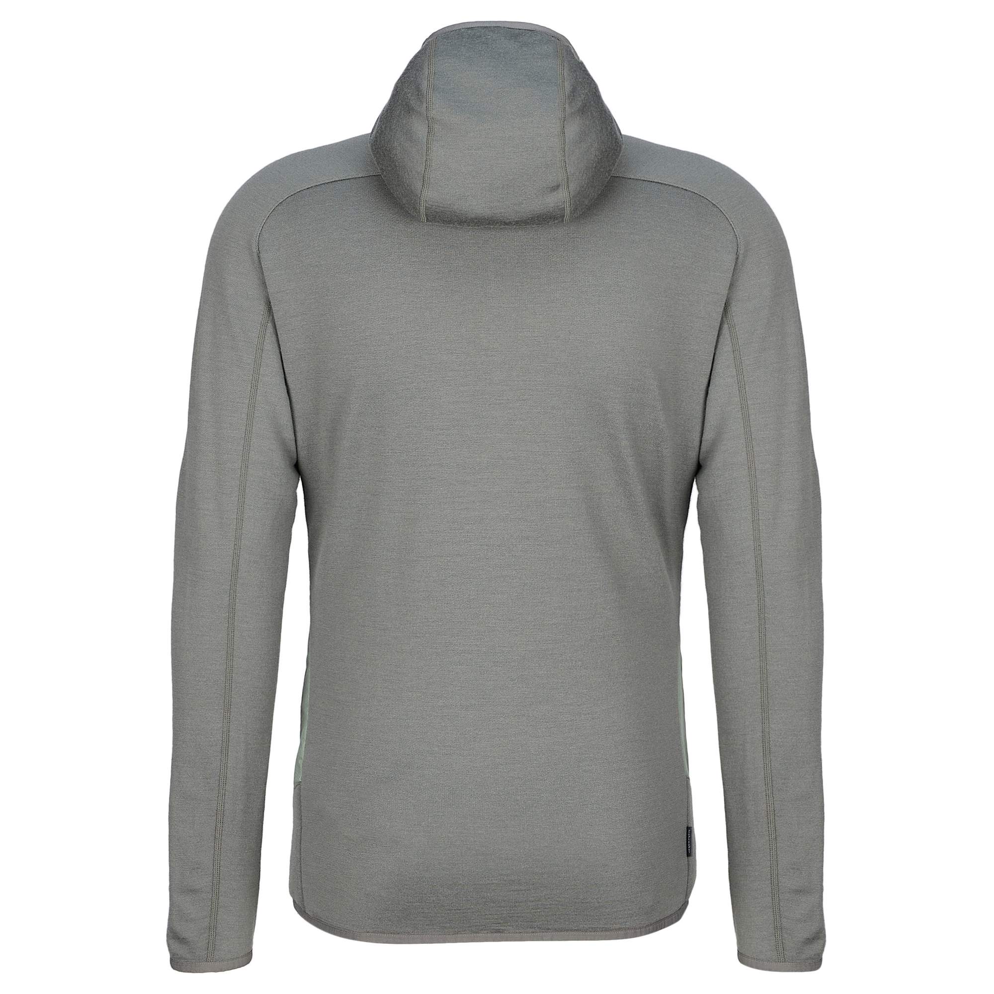 Icebreaker M MERINO QUANTUM HYBRID LS ZIP HOODIE Herren - Wolljacke