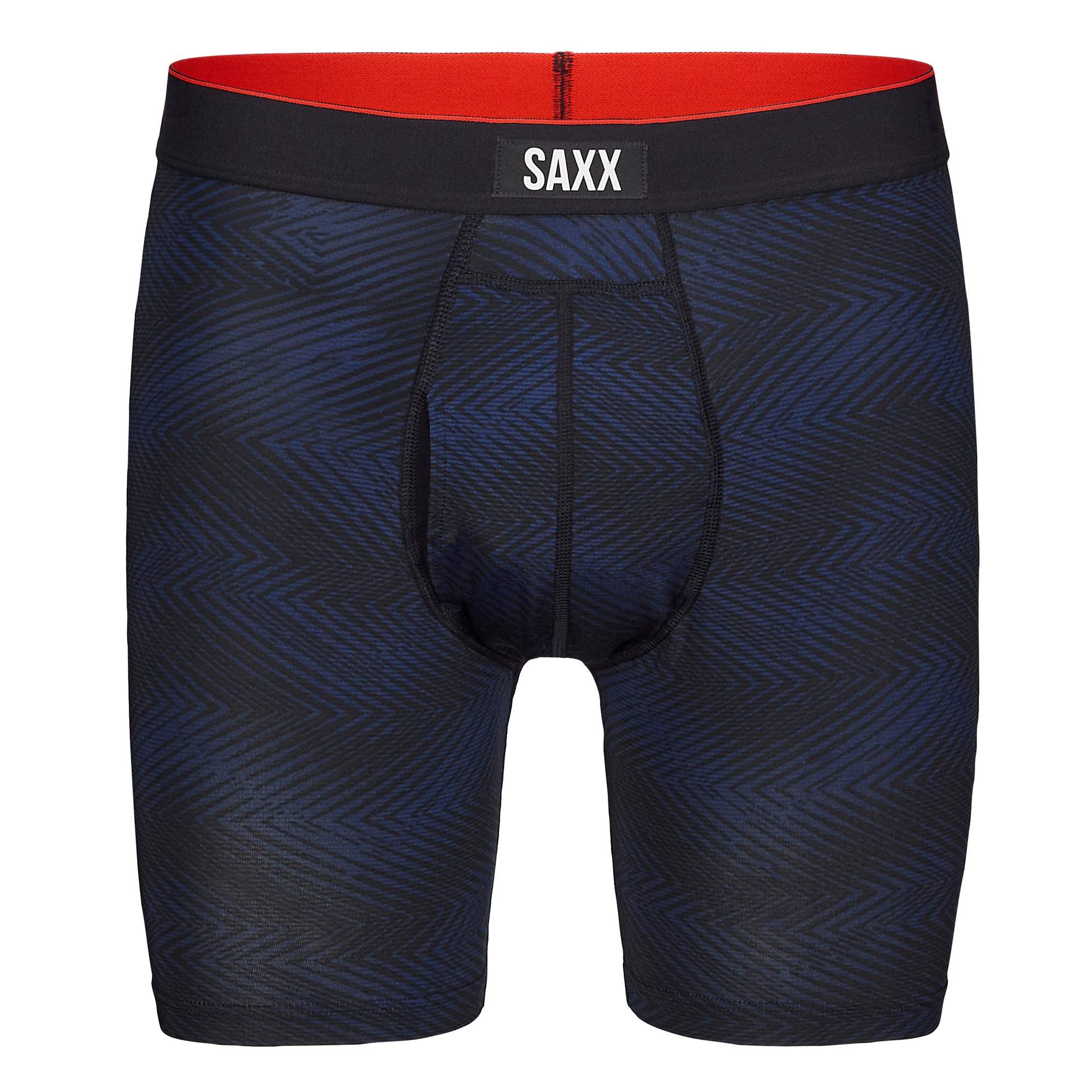 SAXX MULTI-SPORT MESH BOXER BRIEF FLY 2PK Herren - Funktionsunterwäsche