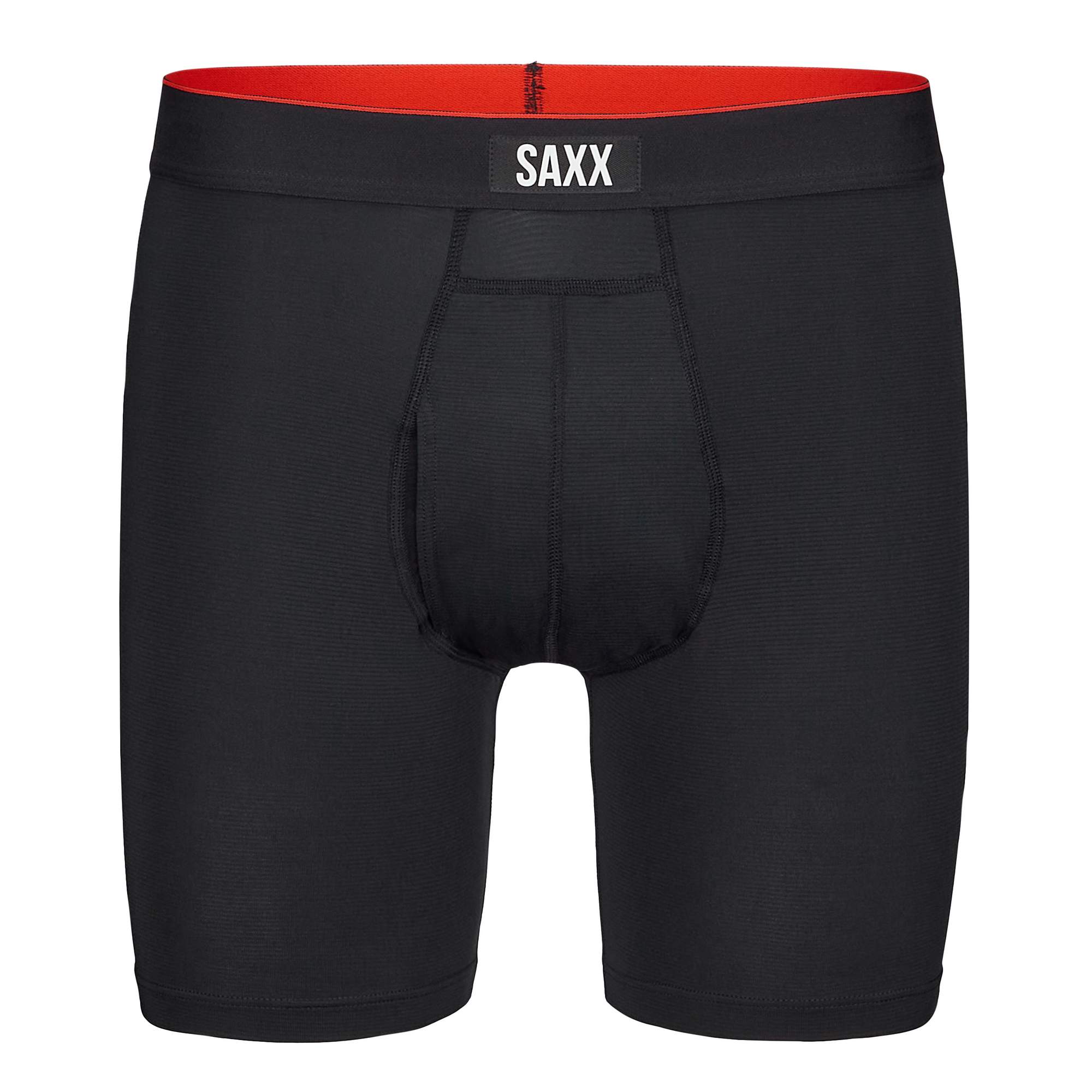 SAXX MULTI-SPORT MESH BOXER BRIEF FLY 2PK Herren - Funktionsunterwäsche