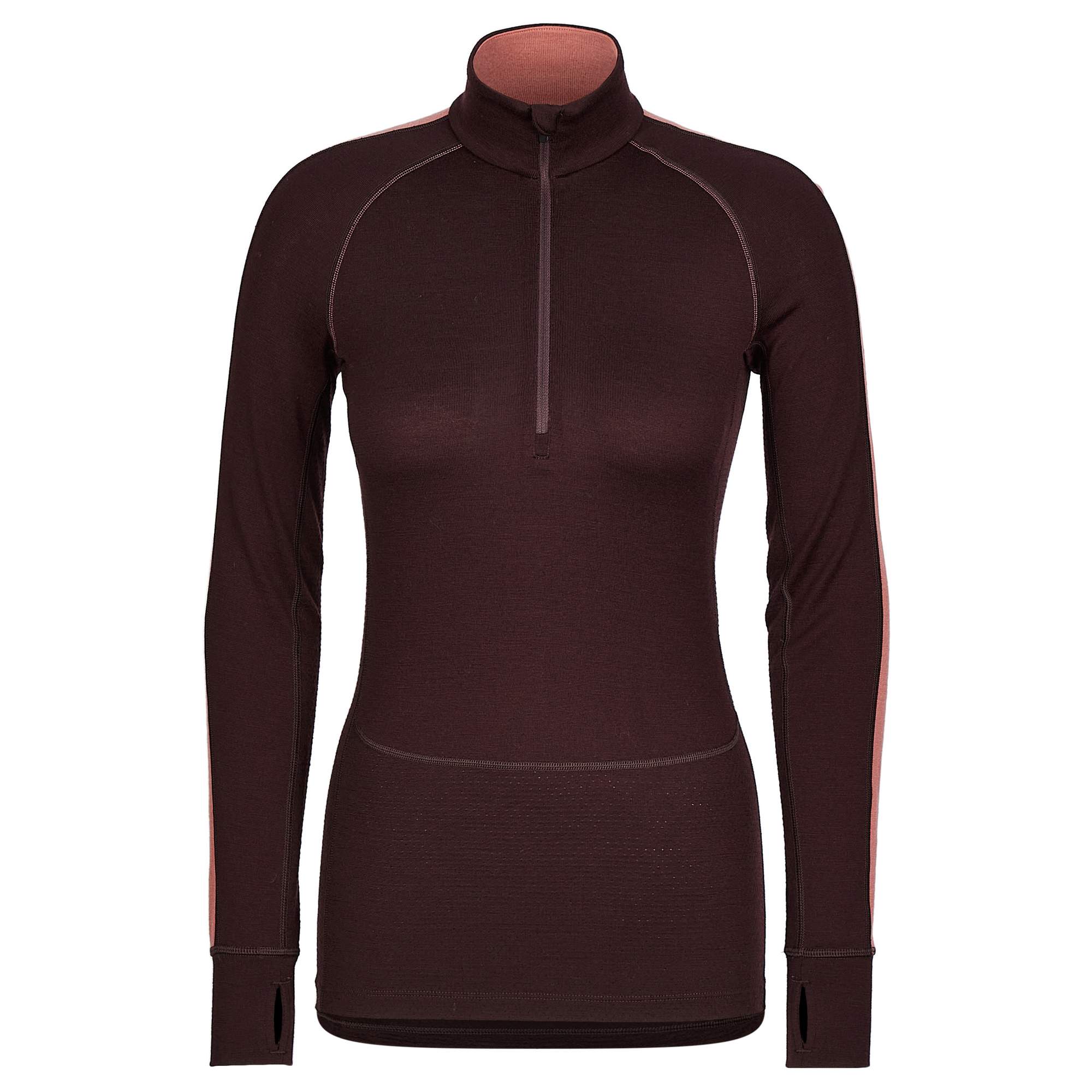 Icebreaker W MERINO ZONEKNIT 260 LS HALF ZIP Damen - Baselayer