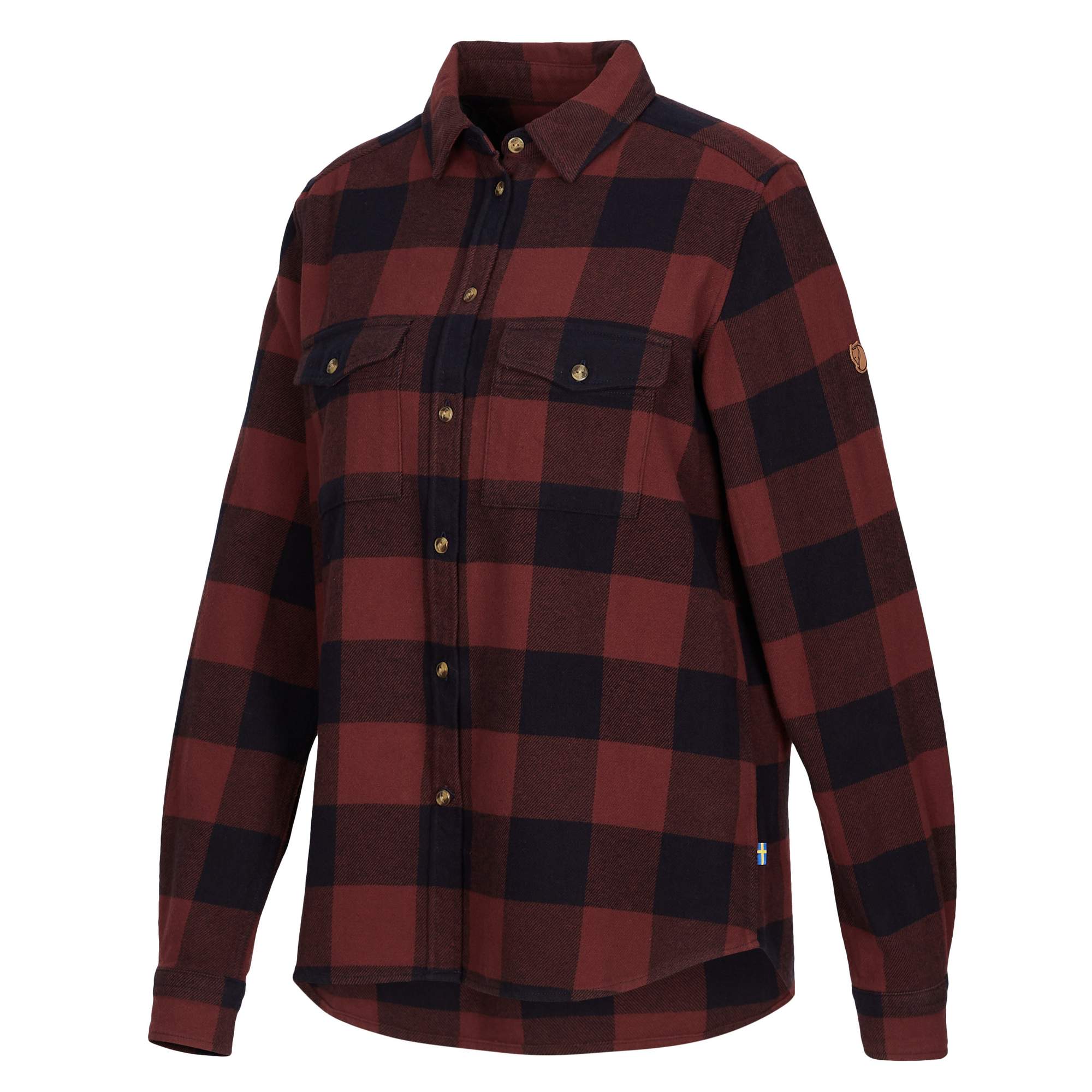 Fjällräven ÖVIK HEAVY FLANNEL SHIRT W Damen - Flanellhemd