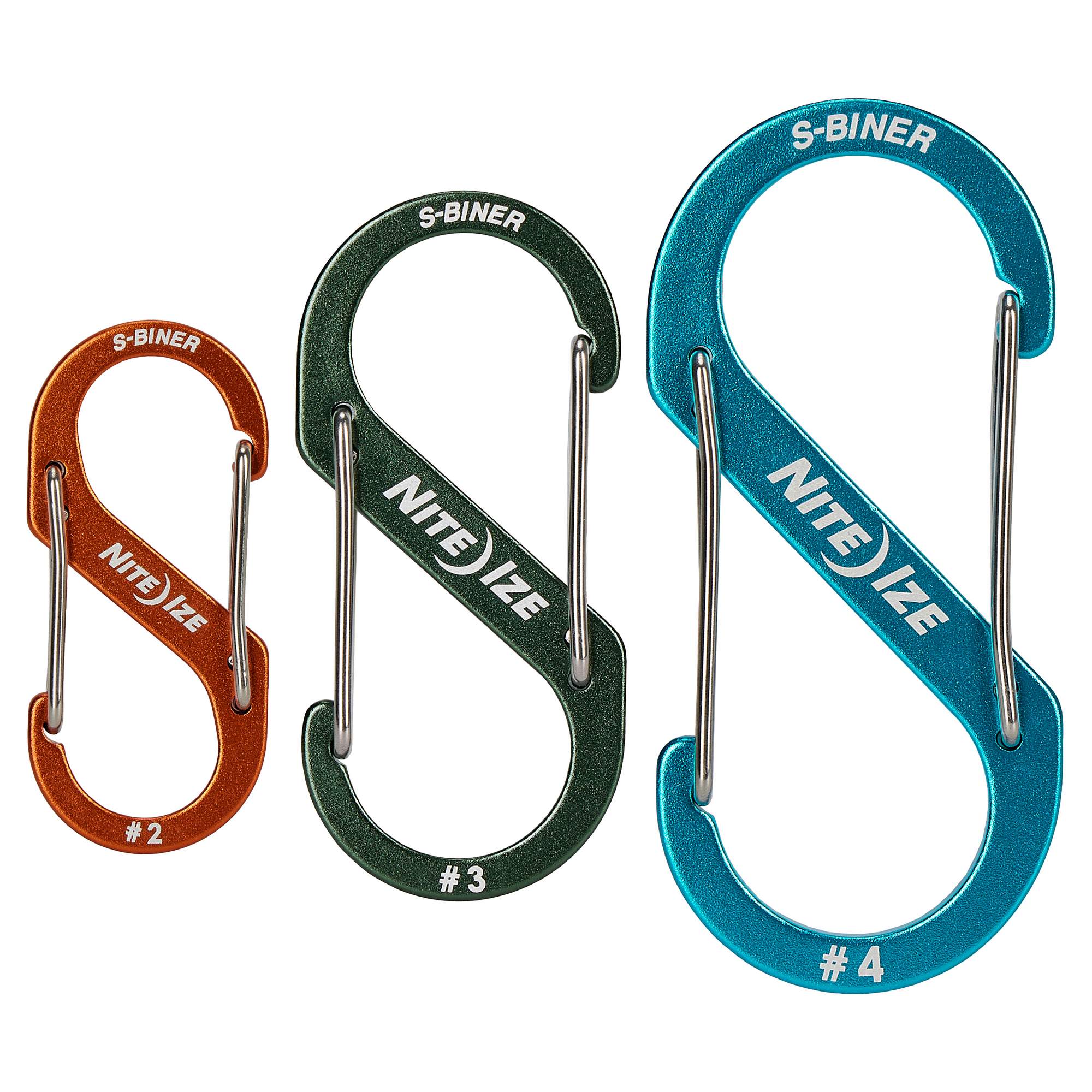 Nite Ize S-BINER ALUMINUM DUAL CARABINER - 3 PACK - Karabiner