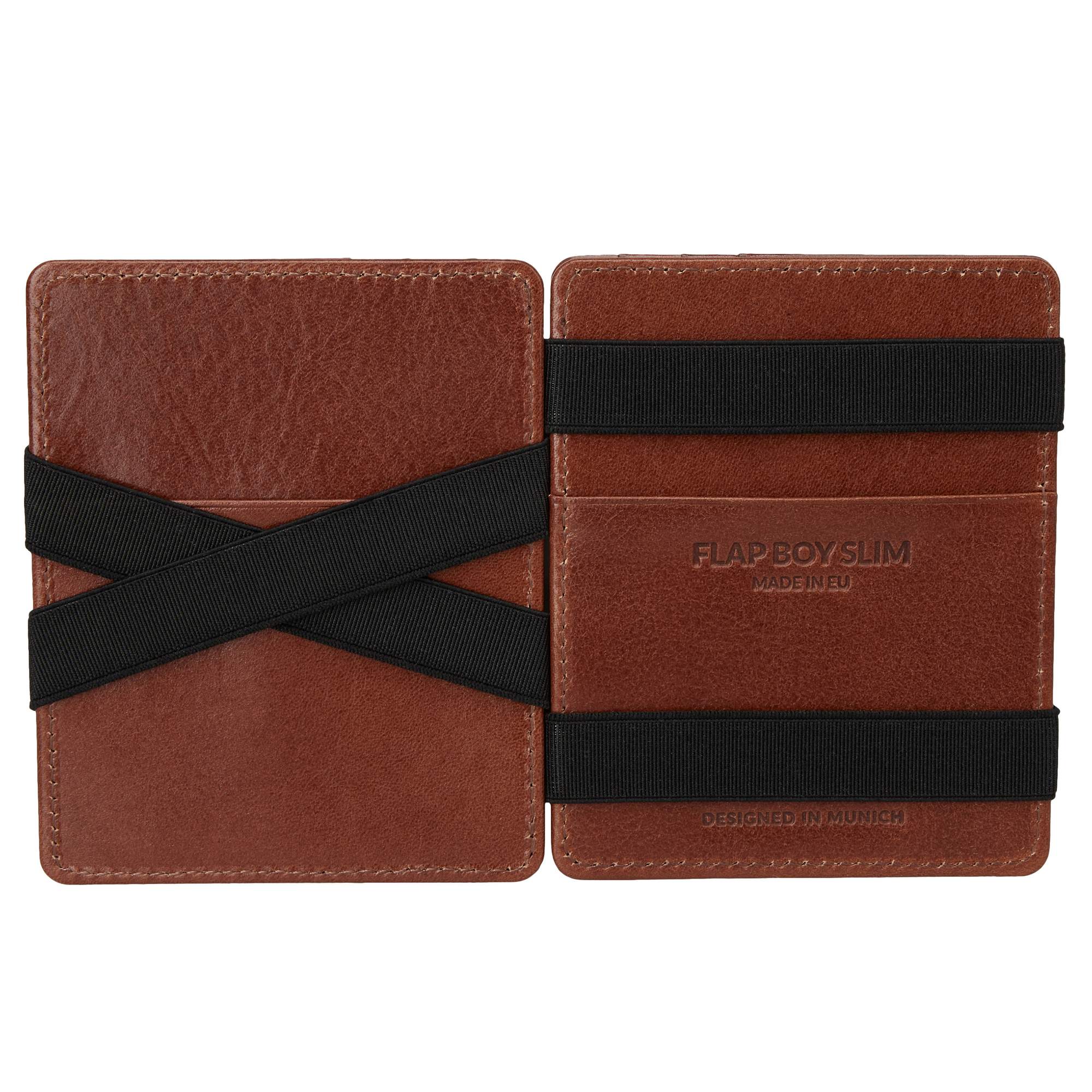Jaimie Jacobs FLAP BOY SLIM MAGIC WALLET WITHOUT COIN POCKET - Portmonee
