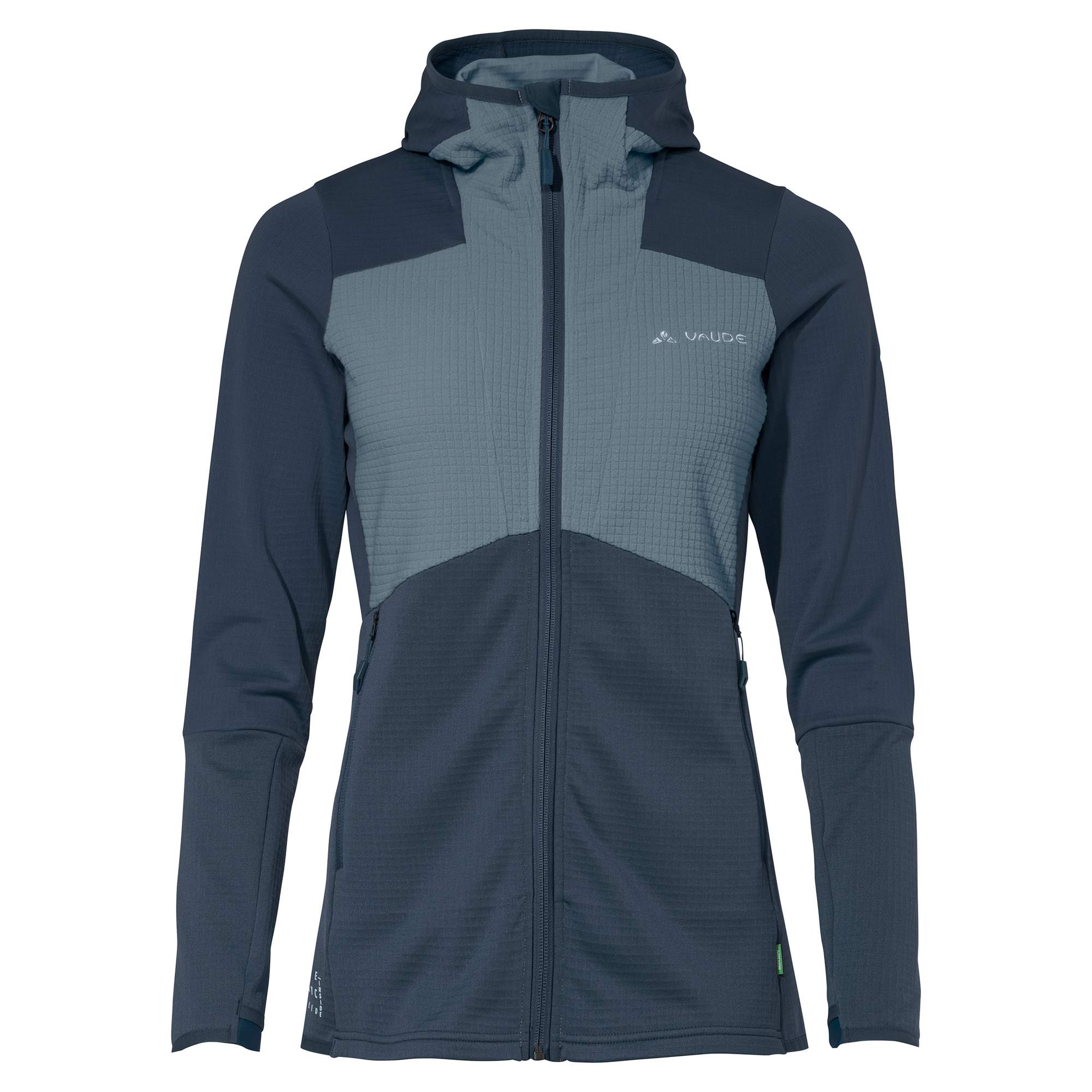 Vaude MONVISO HOODED GRID FLEECE JACKET Damen - Fleecejacke