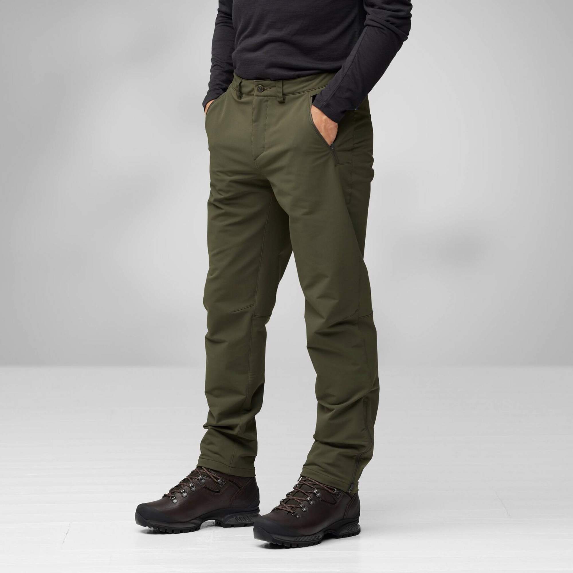 Fjällräven ABISKO WINTER STRETCH TROUSERS M Herren - Softshellhose