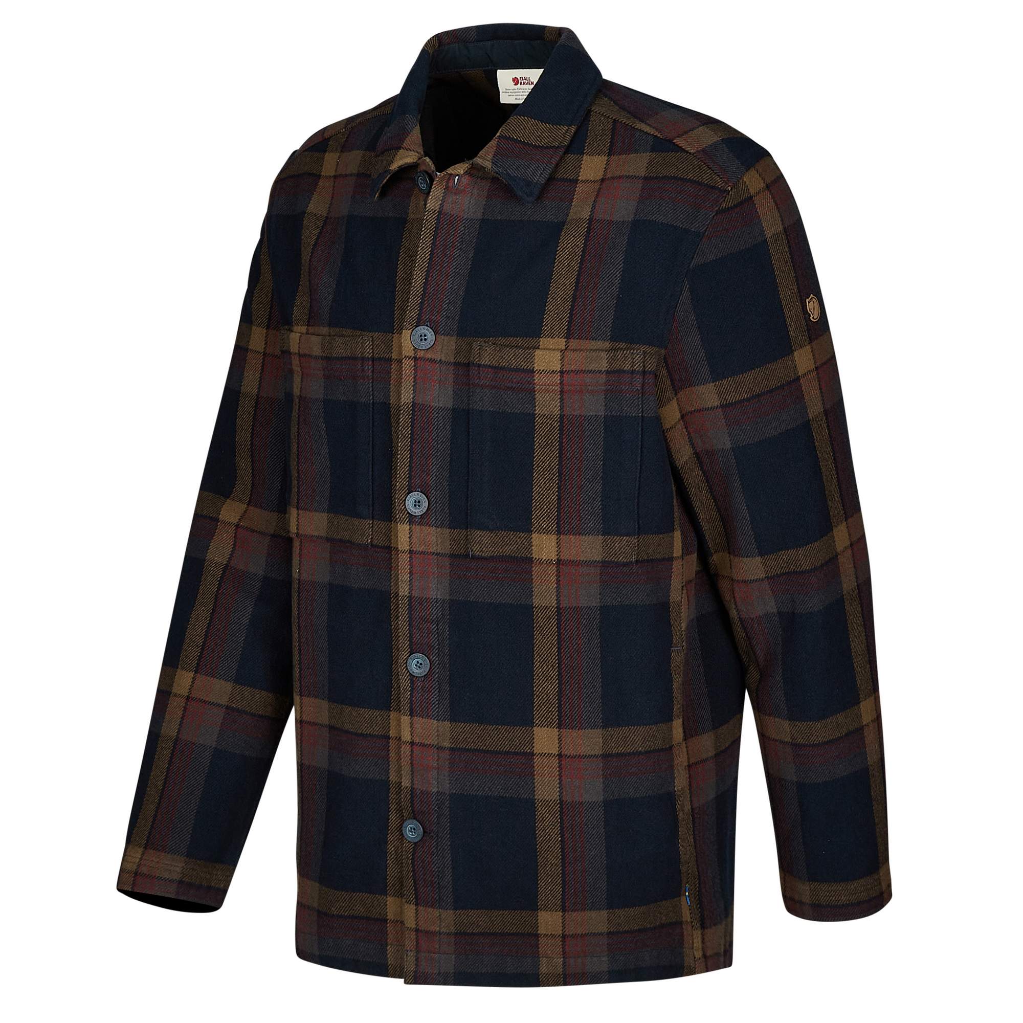 Fjällräven SINGI FLANNEL OVERSHIRT M Herren - Flanellhemd