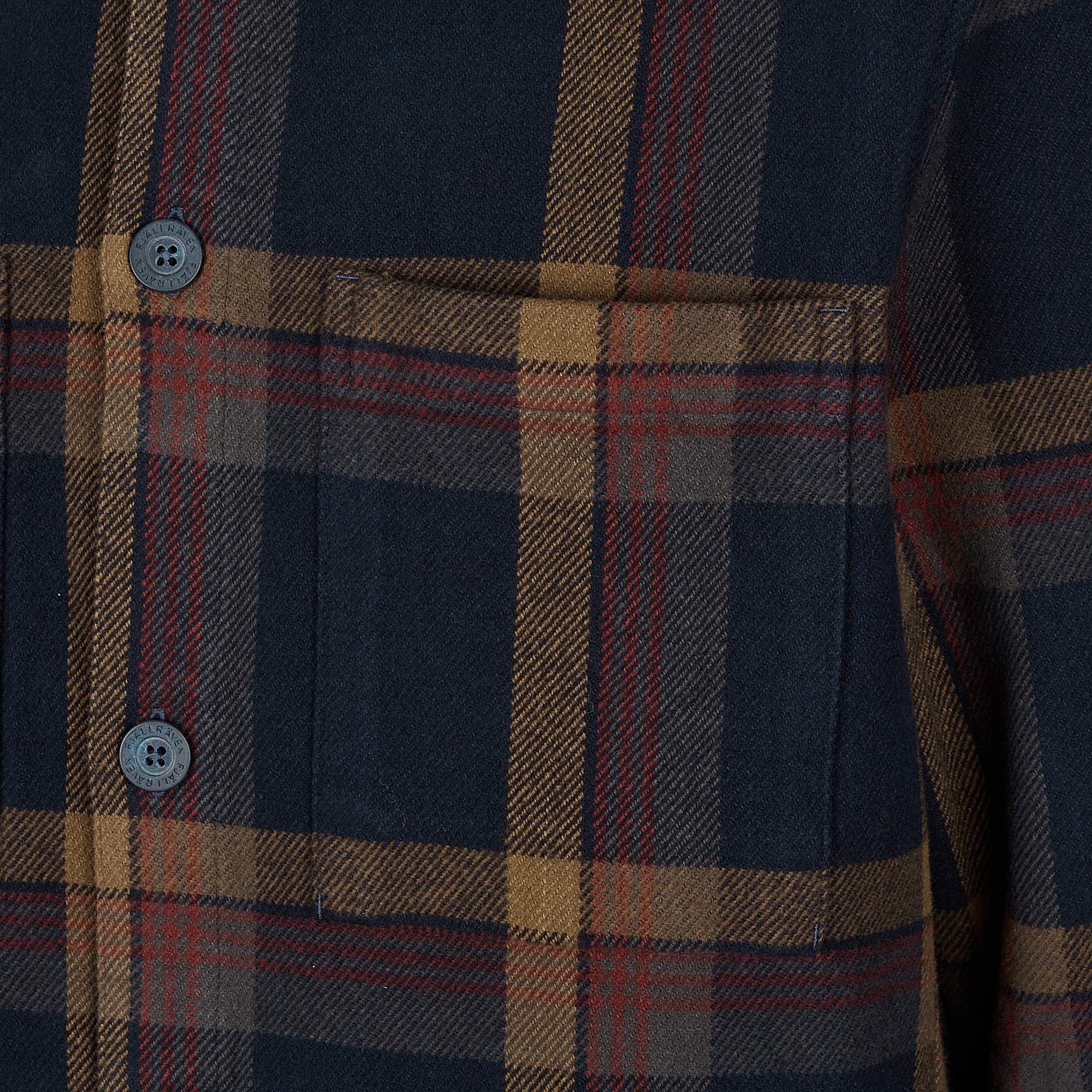 Fjällräven SINGI FLANNEL OVERSHIRT M Herren - Flanellhemd