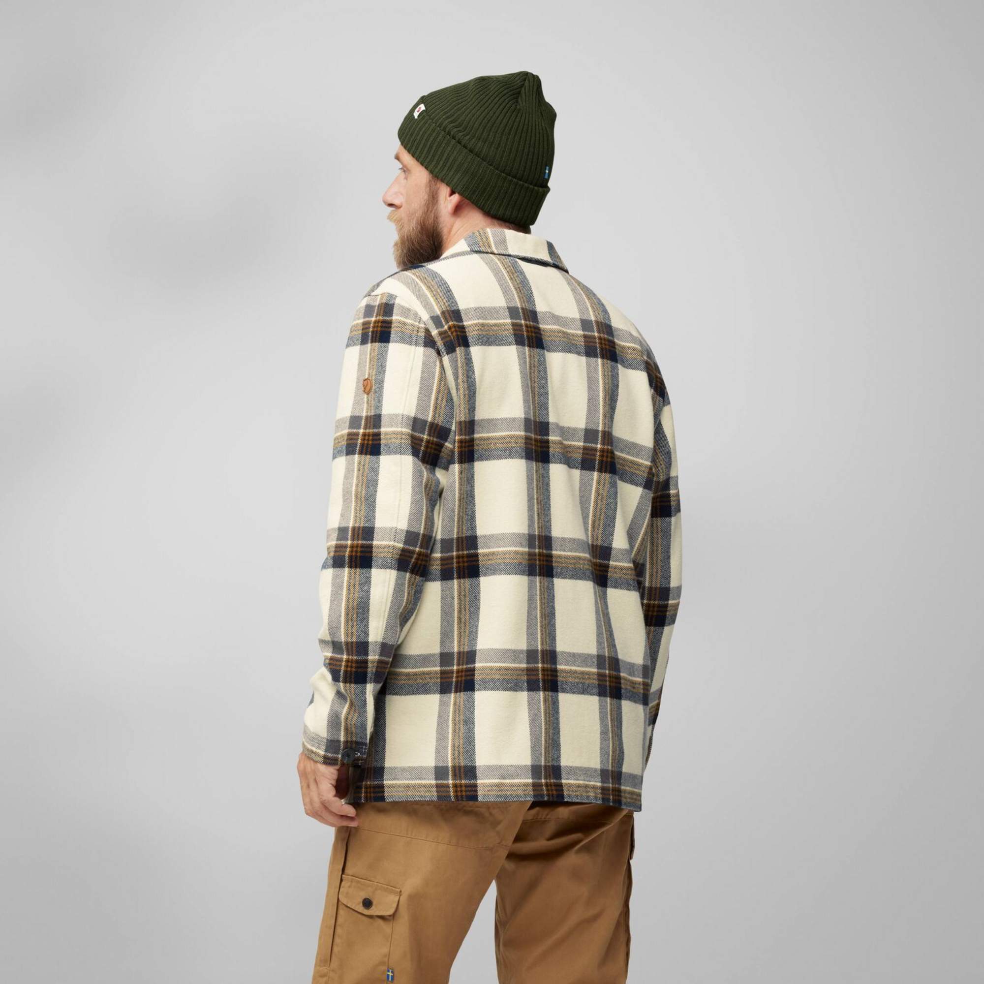 Fjällräven SINGI FLANNEL OVERSHIRT M Herren - Flanellhemd