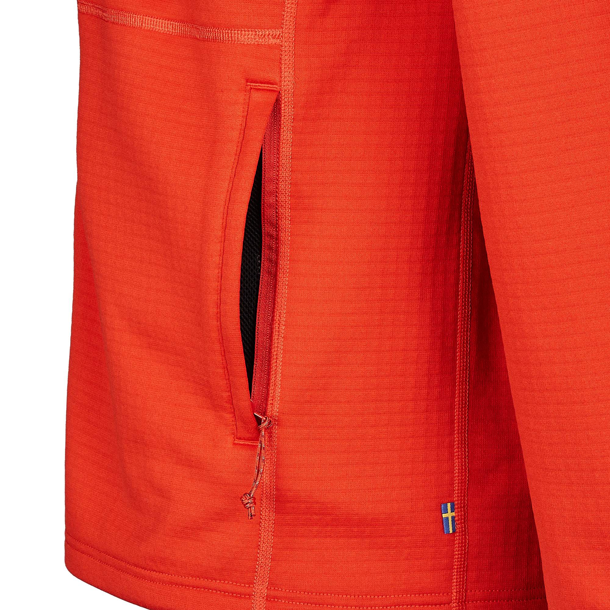 Fjällräven ABISKO GRID FLEECE HOODIE M Herren - Fleecejacke