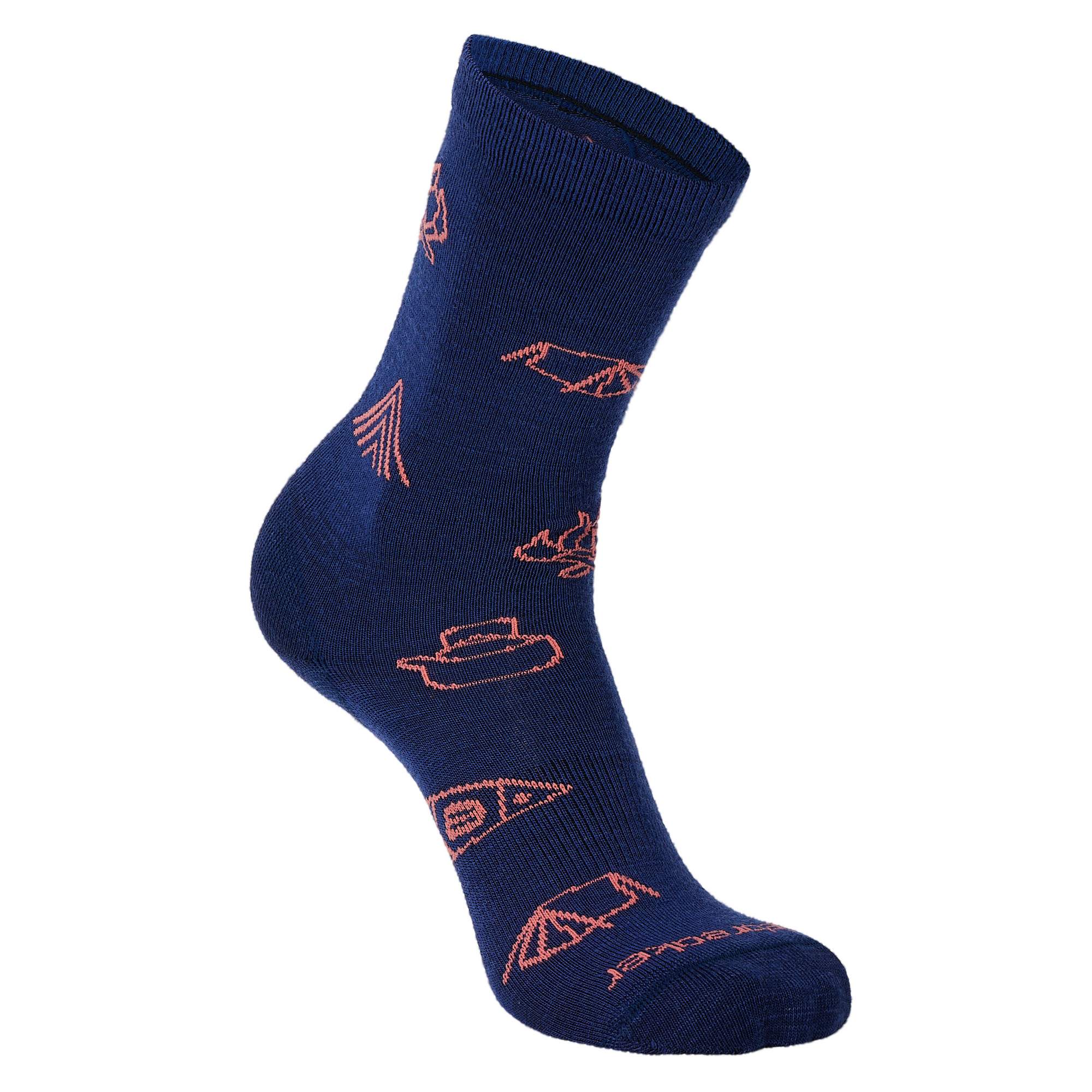 Icebreaker W MERINO LIFESTYLE_ULTRALIGHT CREW CAMP ESS Damen - Merinowollsocken