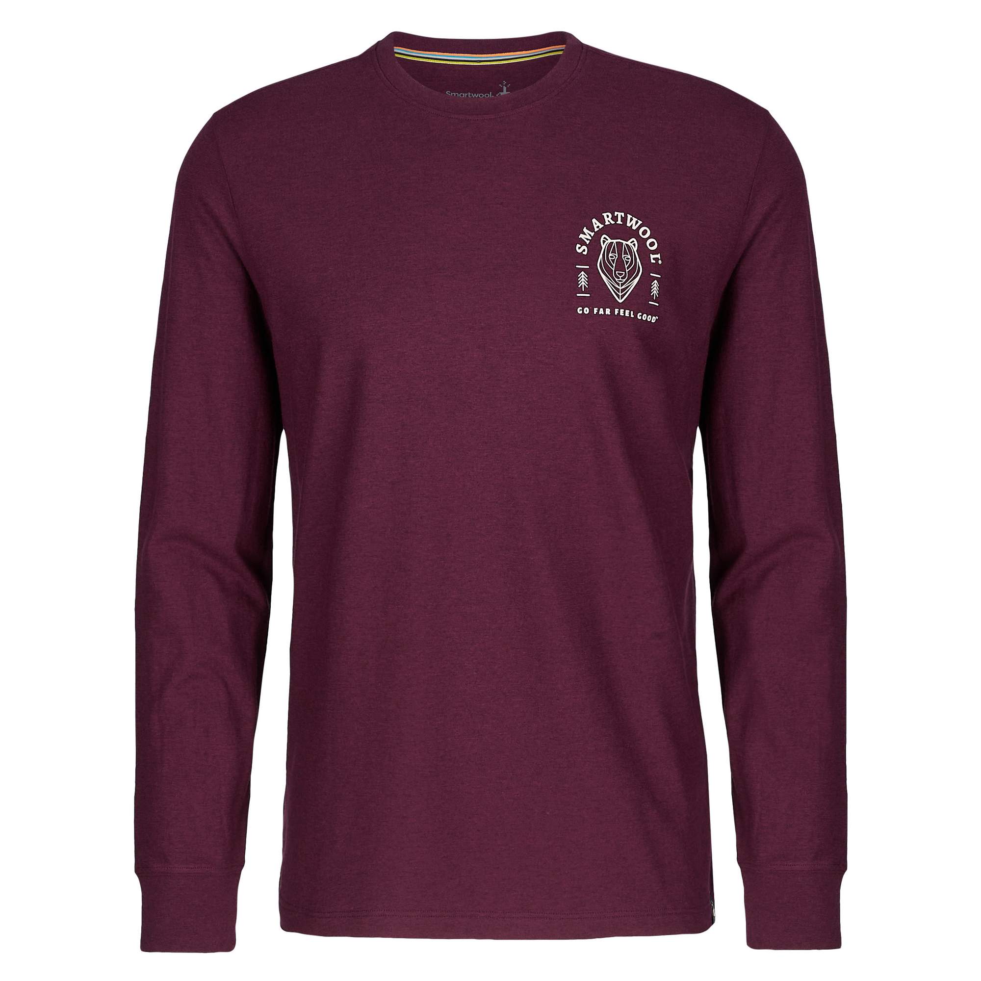 Smartwool BEAR STARE GRAPHIC LONG SLEEVE TEE Unisex - T-Shirt